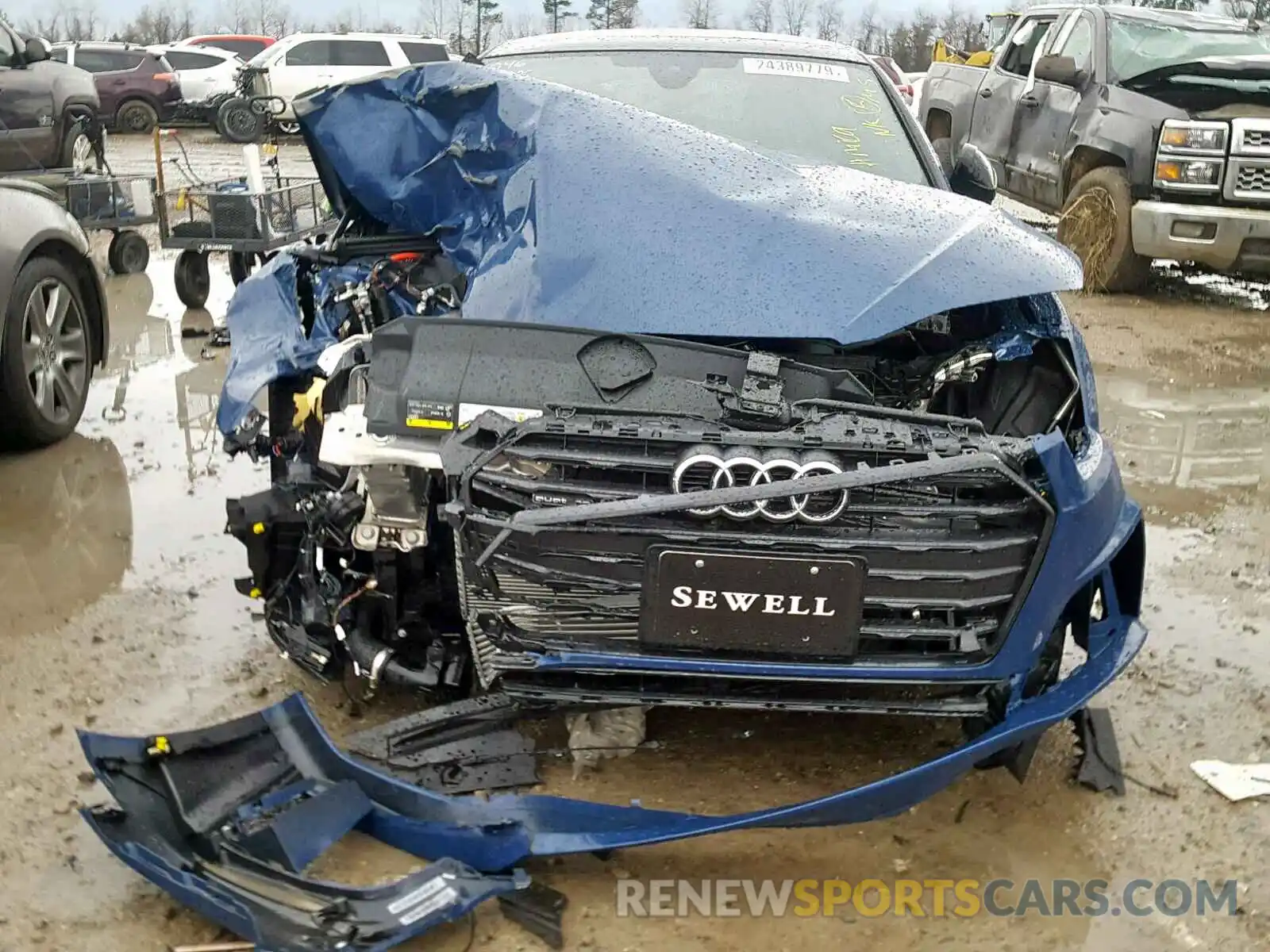 9 Photograph of a damaged car WAUENCF59KA010001 AUDI A5 PREMIUM 2019