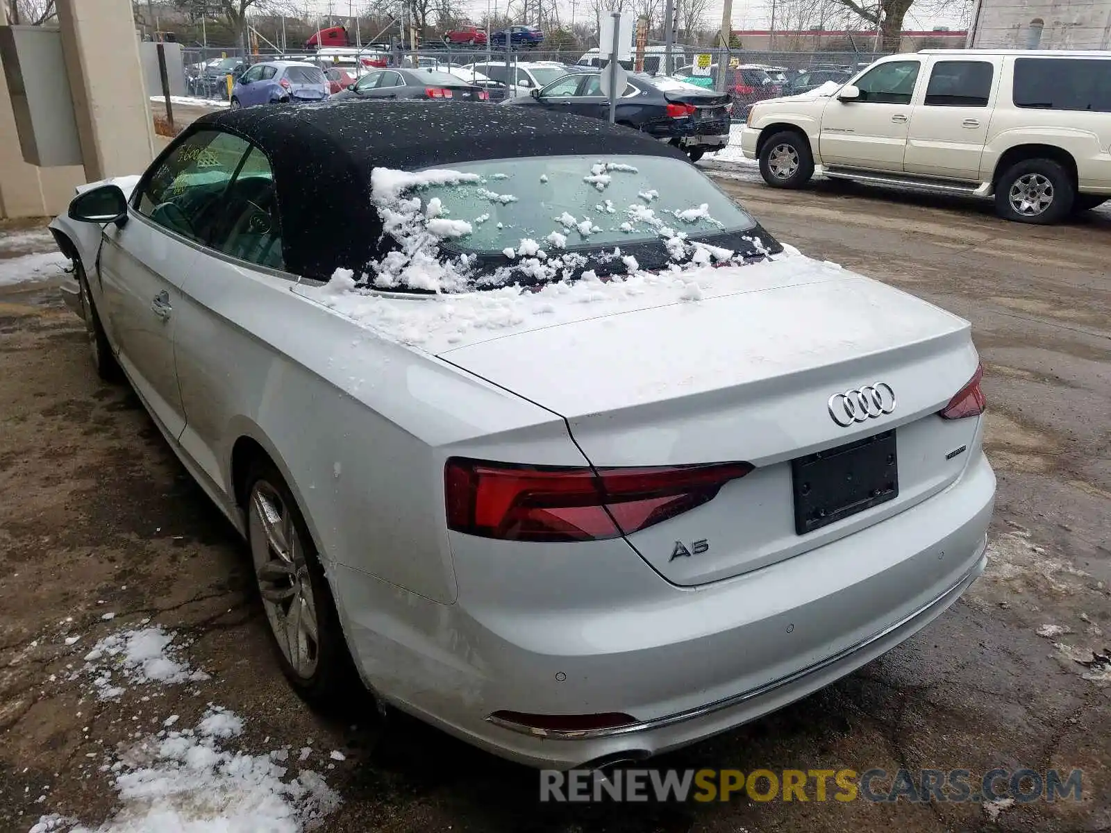 3 Photograph of a damaged car WAUYNGF54KN002143 AUDI A5 PREMIUM 2019