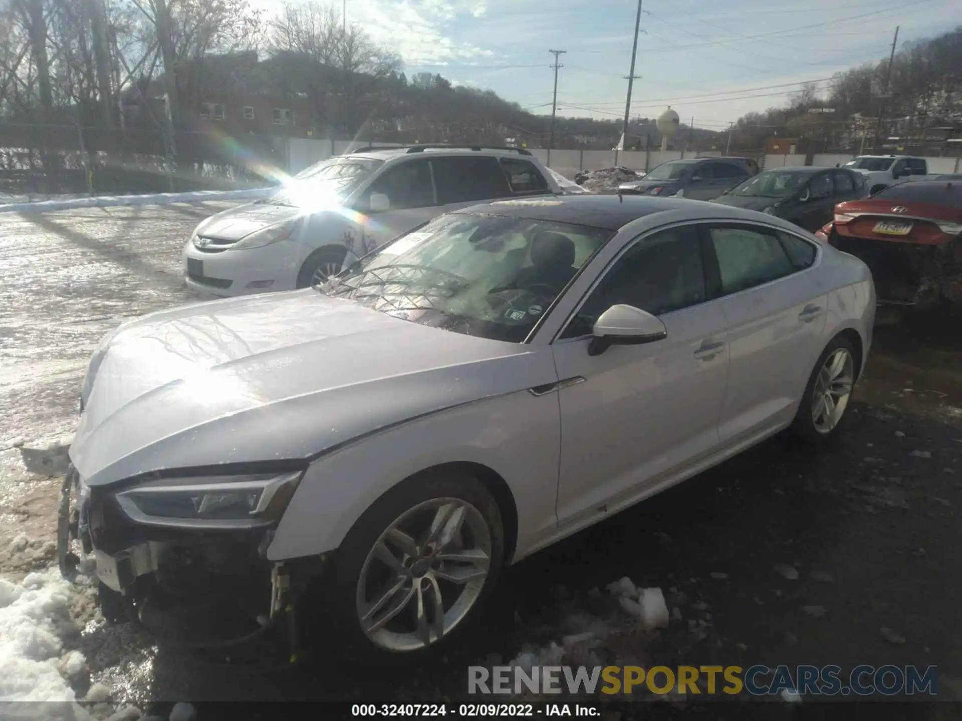 2 Photograph of a damaged car WAUANCF50KA023721 AUDI A5 SPORTBACK 2019