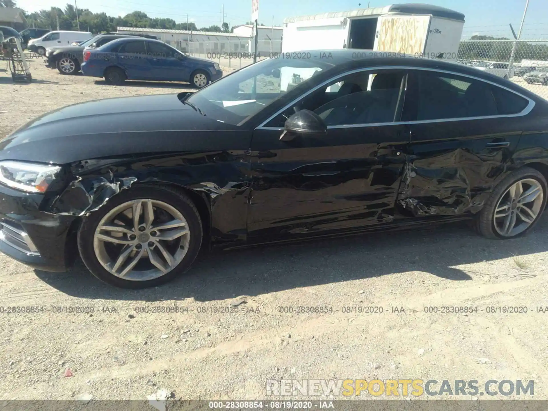 6 Фотография поврежденного автомобиля WAUANCF50KA051616 AUDI A5 SPORTBACK 2019