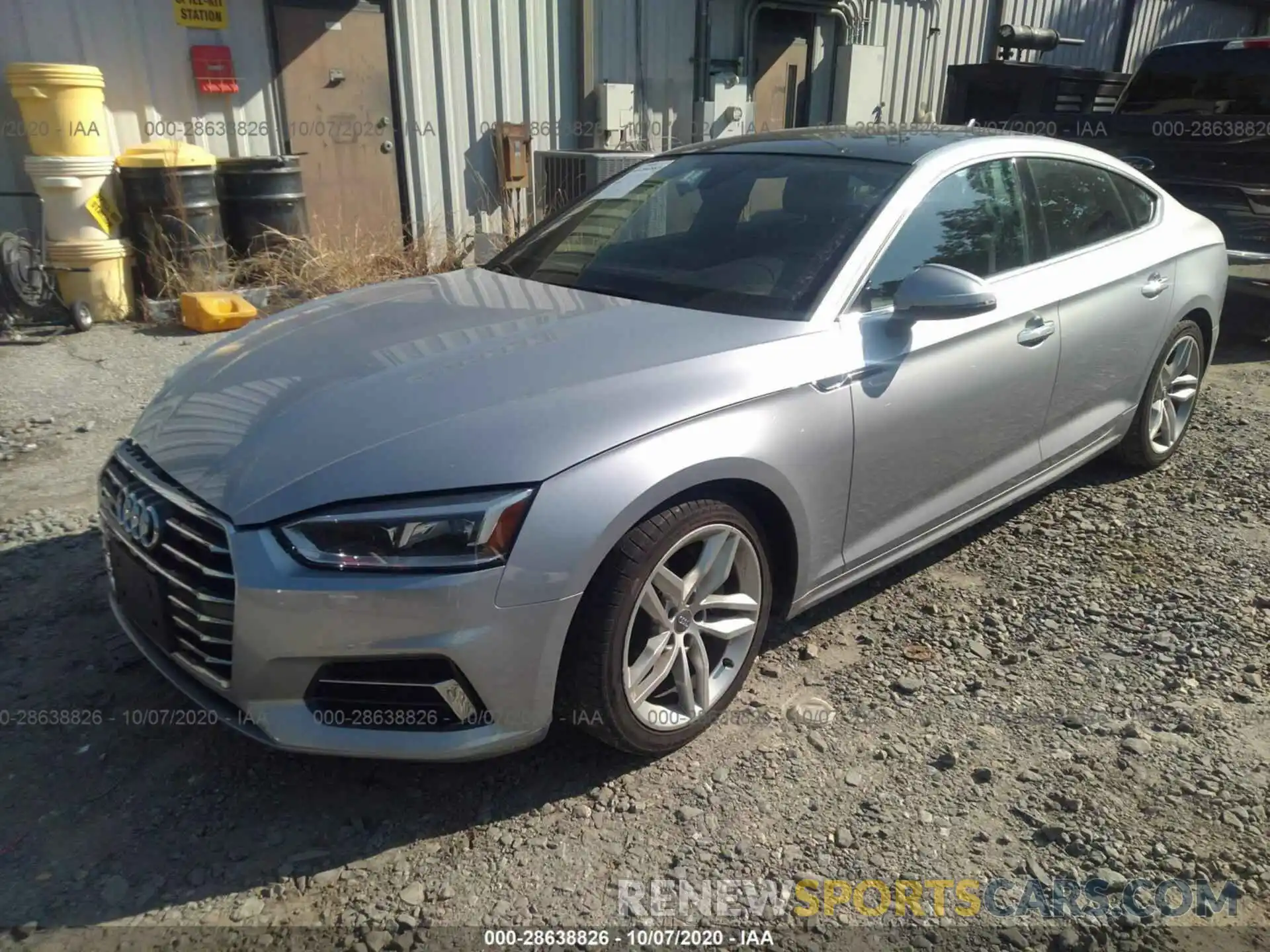 2 Фотография поврежденного автомобиля WAUANCF50KA058887 AUDI A5 SPORTBACK 2019