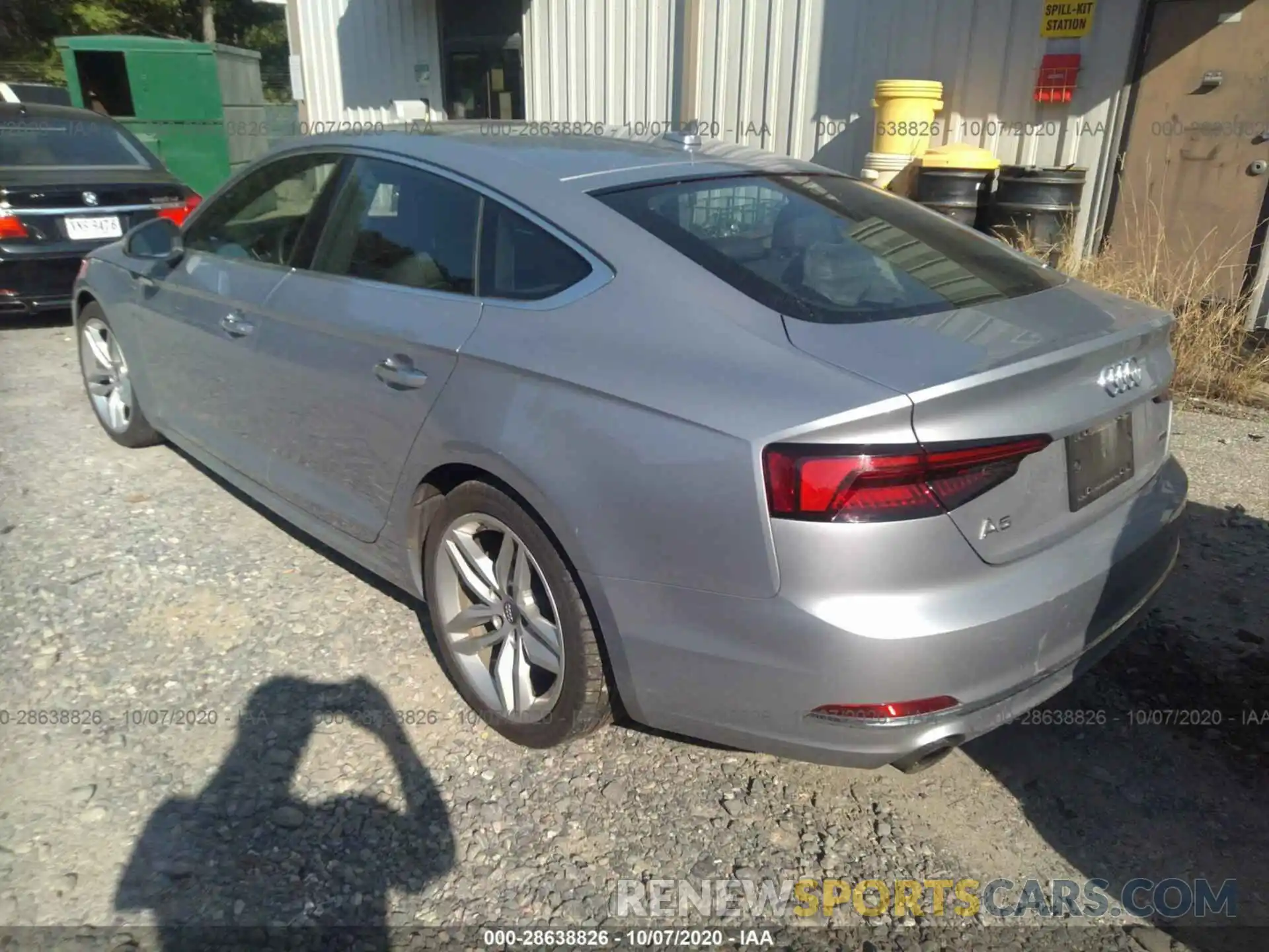 3 Photograph of a damaged car WAUANCF50KA058887 AUDI A5 SPORTBACK 2019