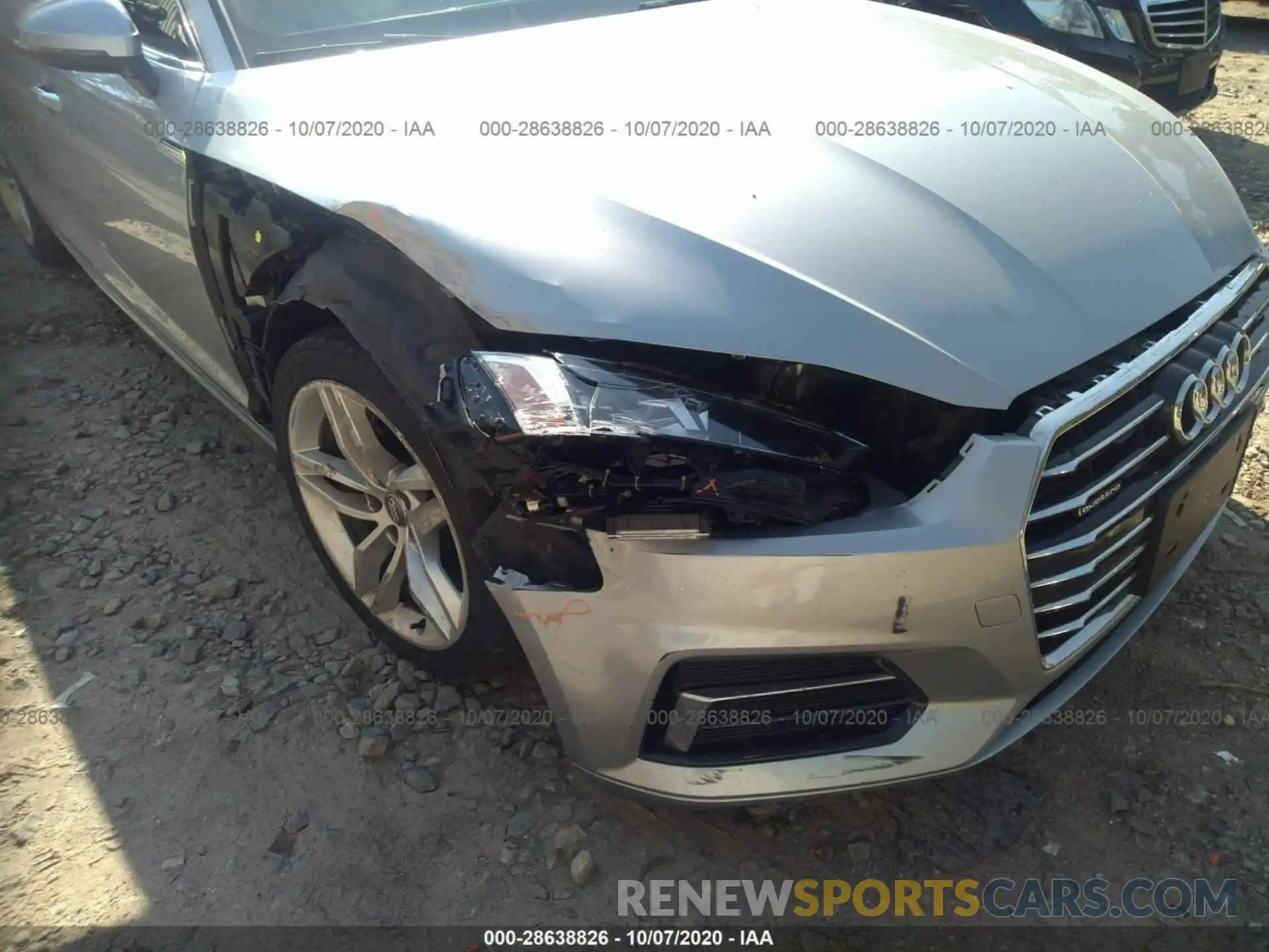 6 Photograph of a damaged car WAUANCF50KA058887 AUDI A5 SPORTBACK 2019