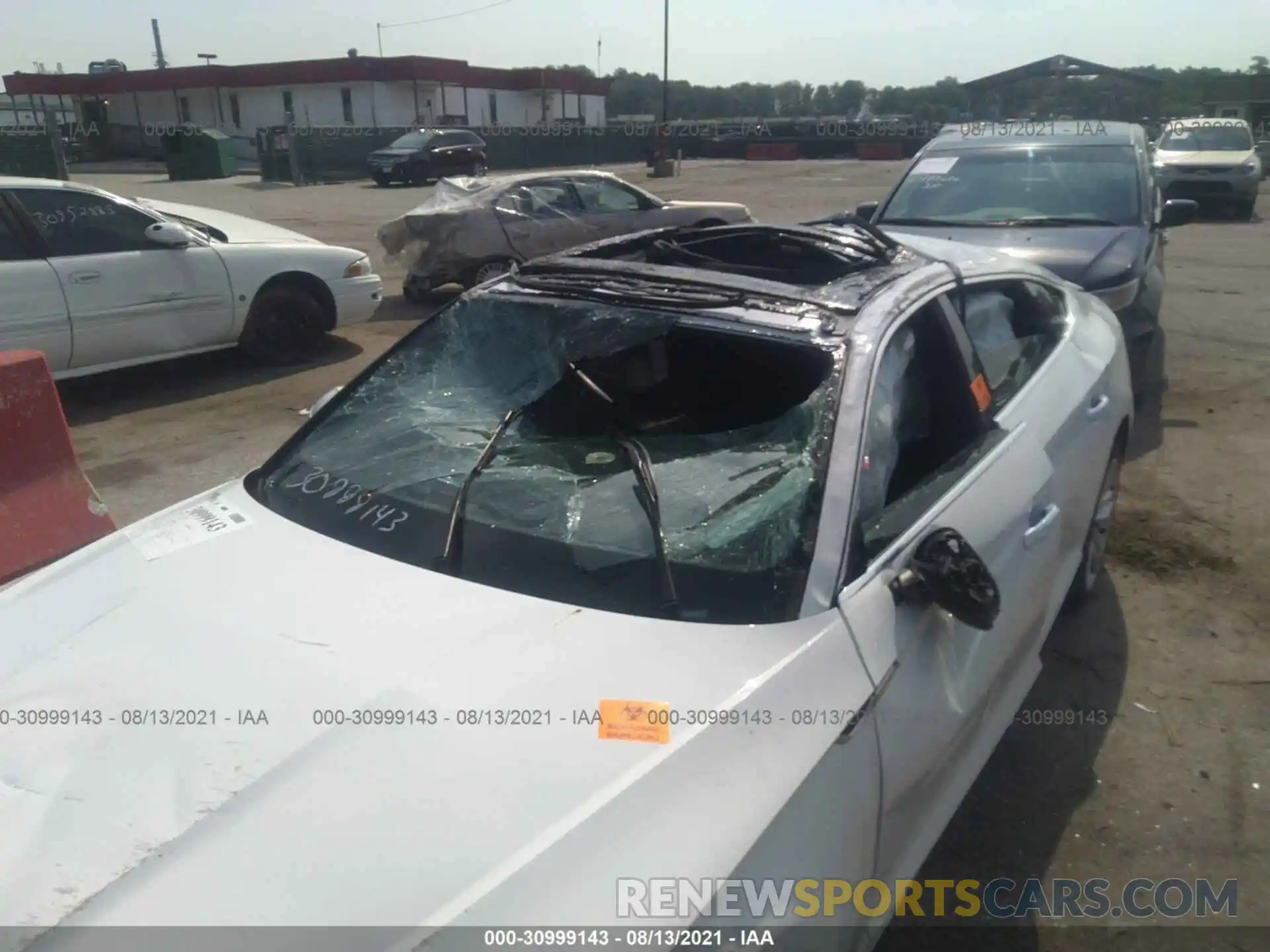 6 Photograph of a damaged car WAUANCF51KA056887 AUDI A5 SPORTBACK 2019