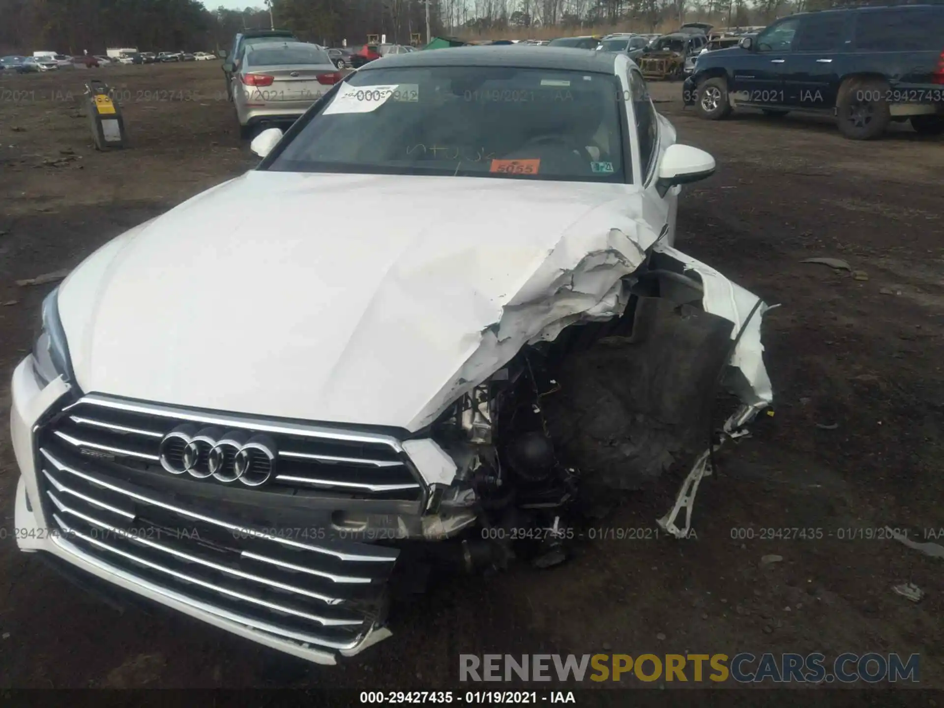 6 Photograph of a damaged car WAUANCF51KA059224 AUDI A5 SPORTBACK 2019