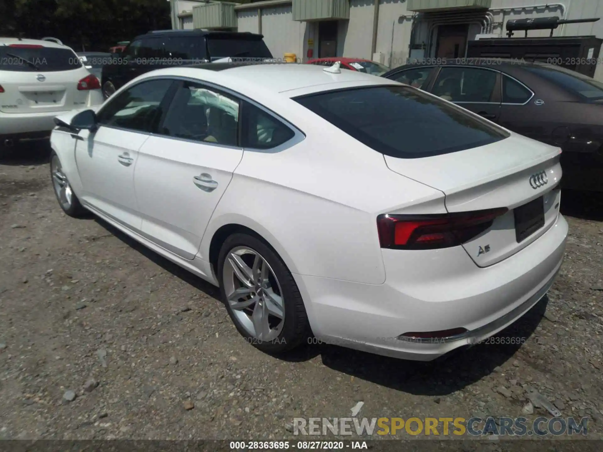 3 Photograph of a damaged car WAUANCF52KA064335 AUDI A5 SPORTBACK 2019