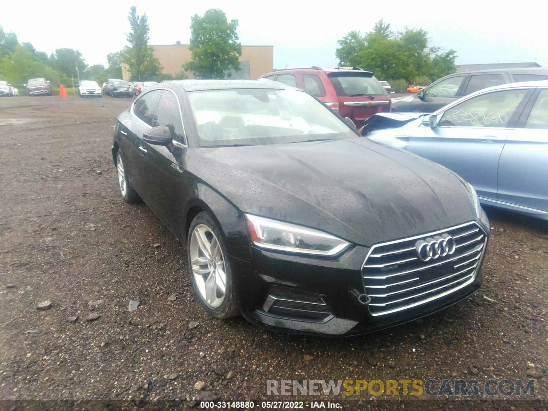 1 Photograph of a damaged car WAUANCF53KA062948 AUDI A5 SPORTBACK 2019