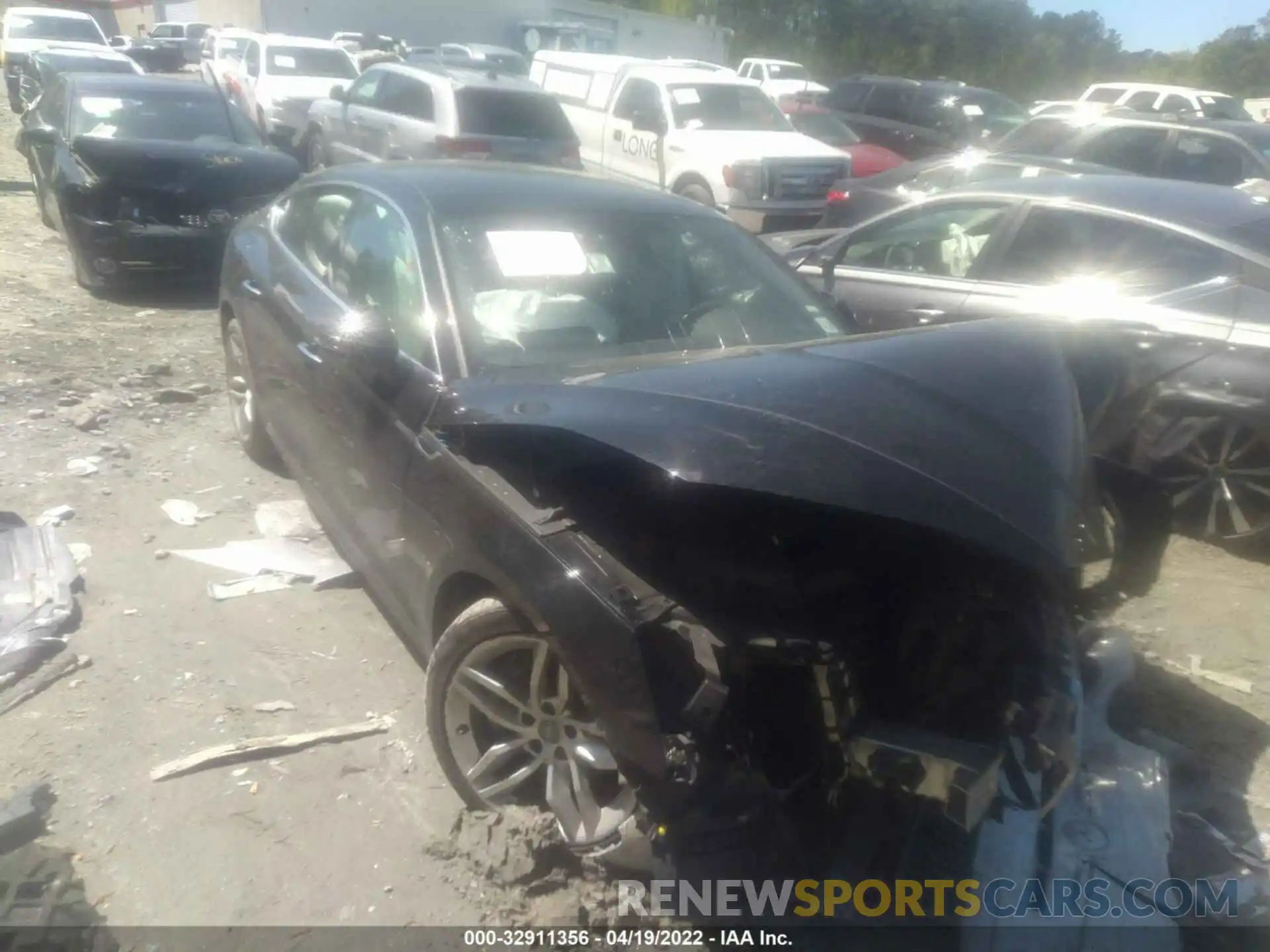 1 Photograph of a damaged car WAUANCF53KA063565 AUDI A5 SPORTBACK 2019