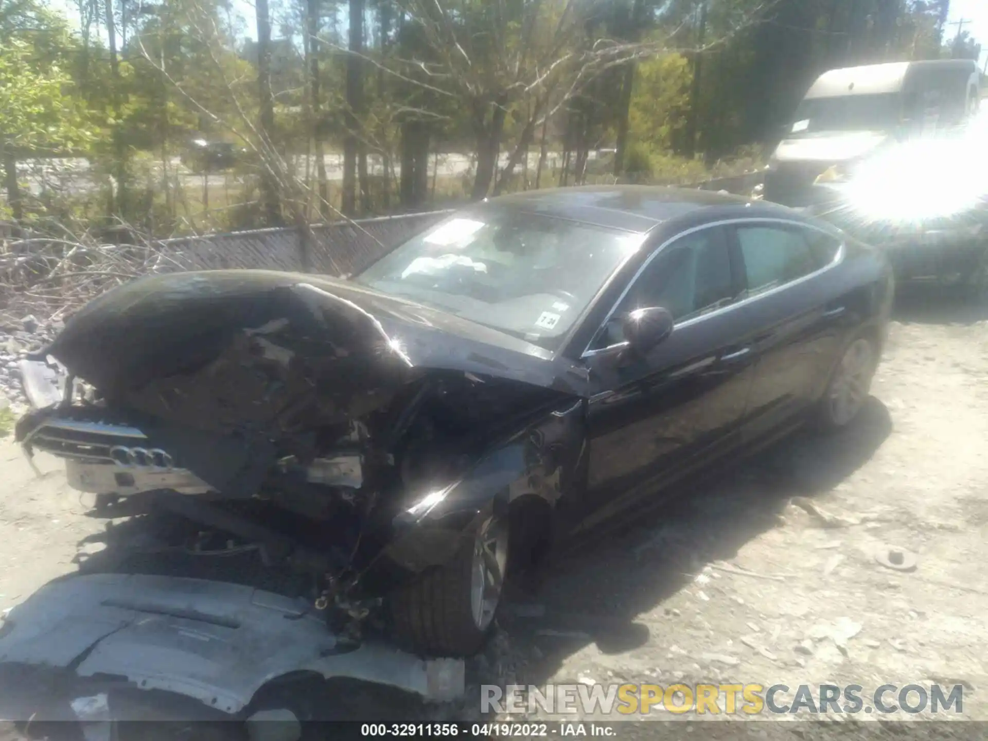 2 Photograph of a damaged car WAUANCF53KA063565 AUDI A5 SPORTBACK 2019