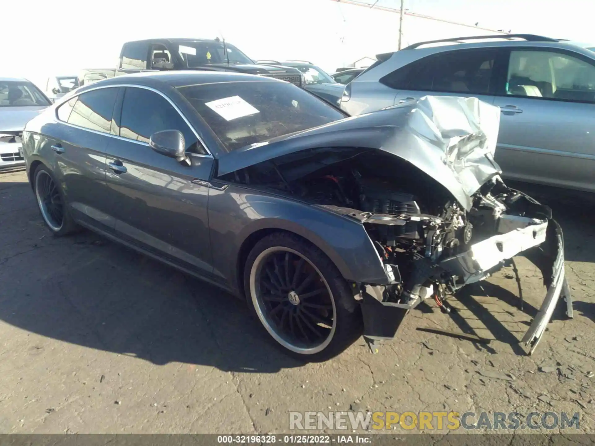 1 Photograph of a damaged car WAUANCF54KA051148 AUDI A5 SPORTBACK 2019