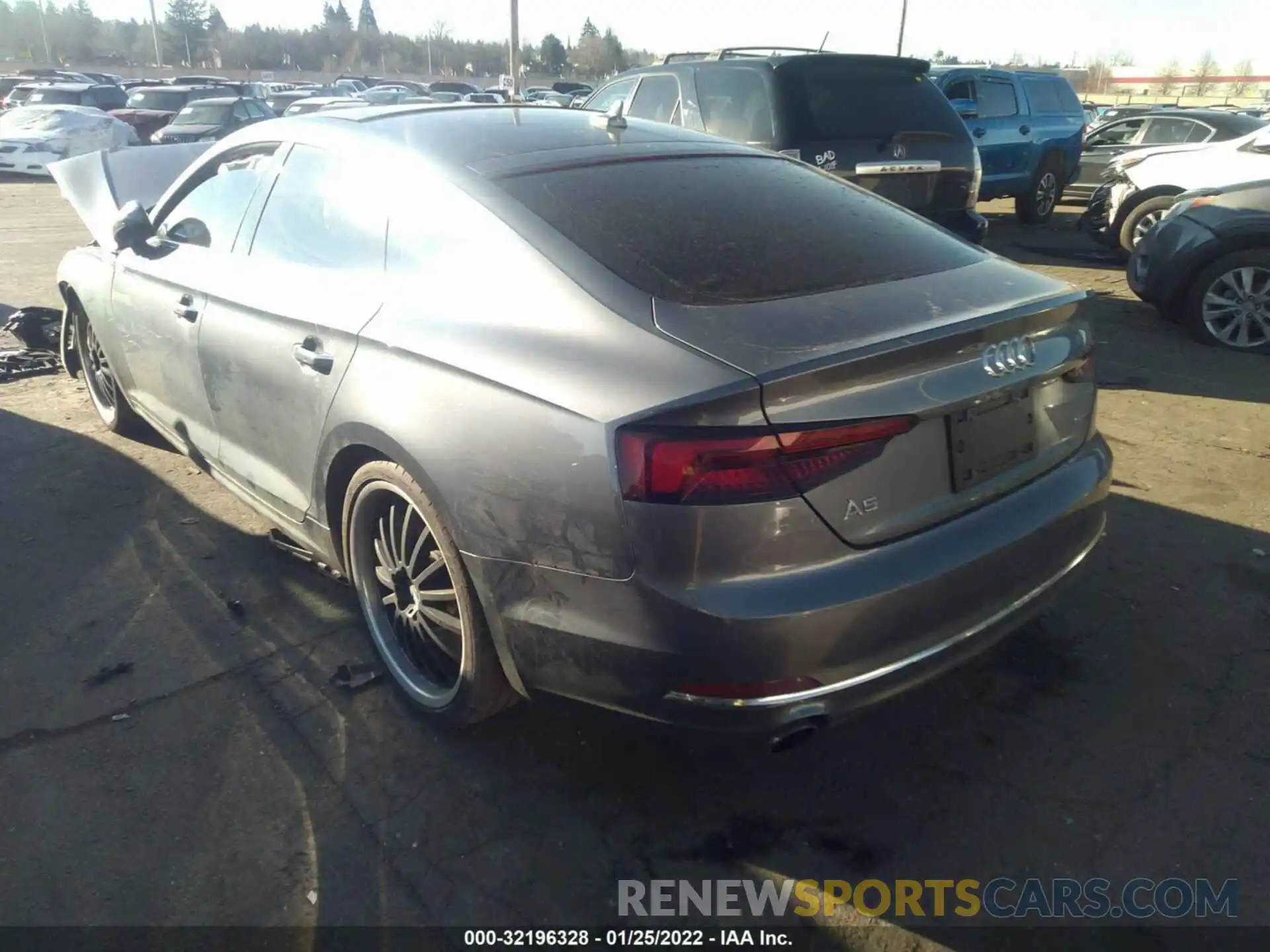 3 Photograph of a damaged car WAUANCF54KA051148 AUDI A5 SPORTBACK 2019