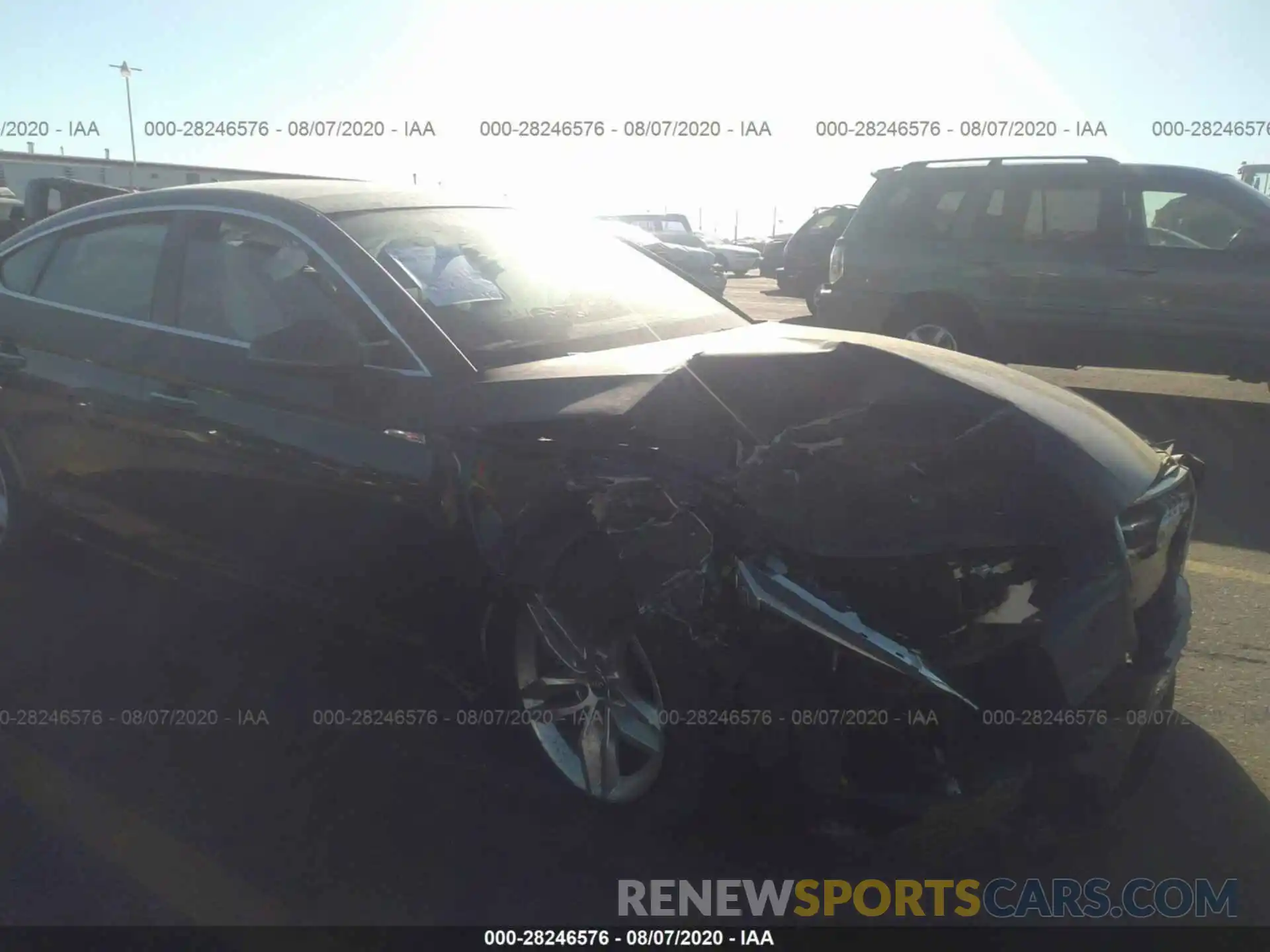 6 Photograph of a damaged car WAUANCF56KA053175 AUDI A5 SPORTBACK 2019