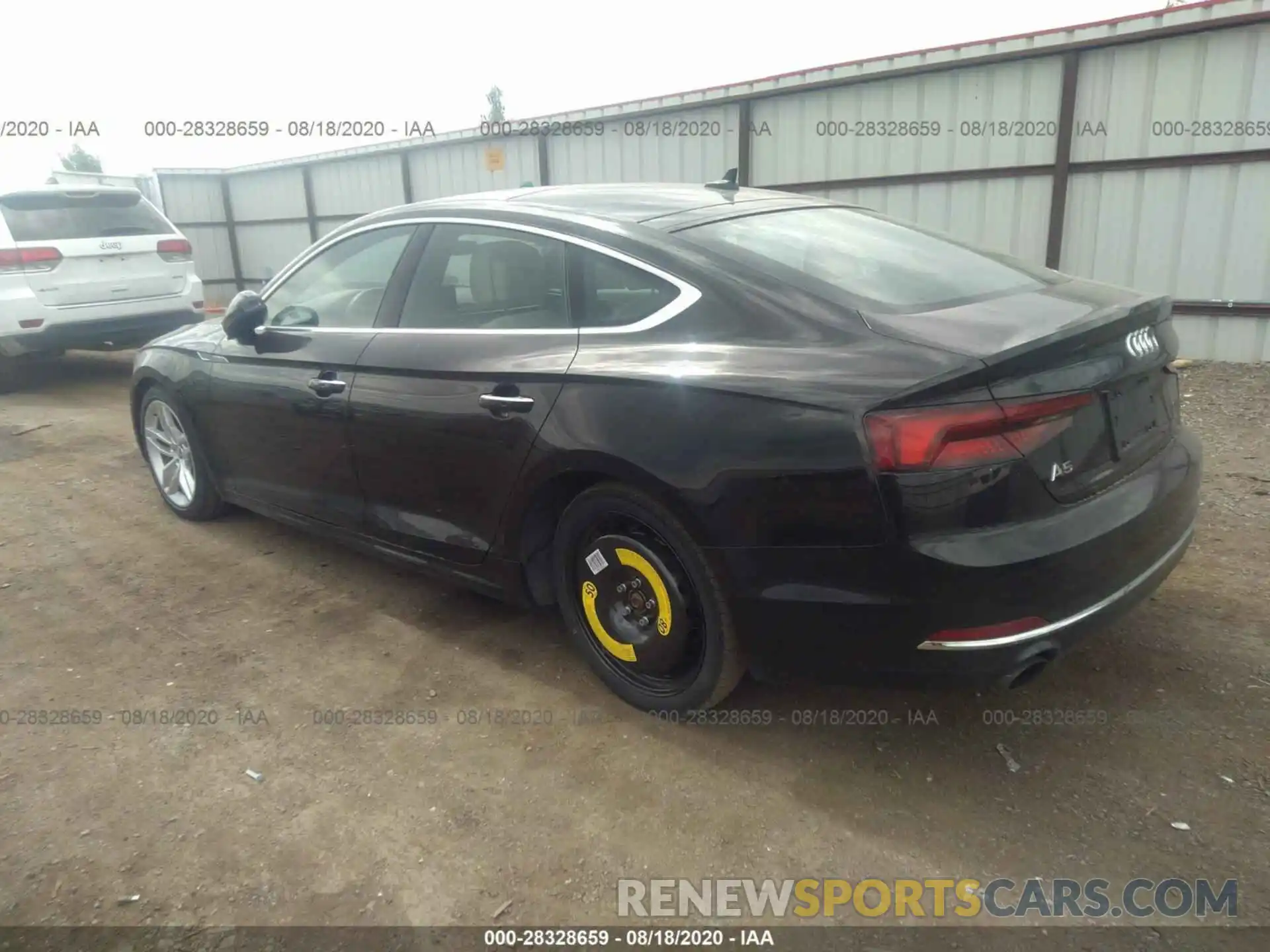 3 Photograph of a damaged car WAUANCF56KA063771 AUDI A5 SPORTBACK 2019