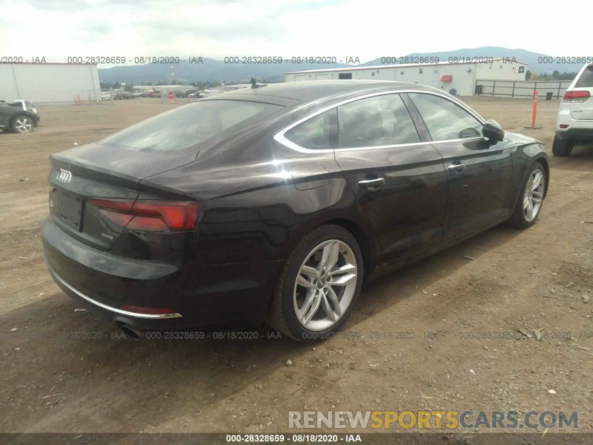 4 Photograph of a damaged car WAUANCF56KA063771 AUDI A5 SPORTBACK 2019