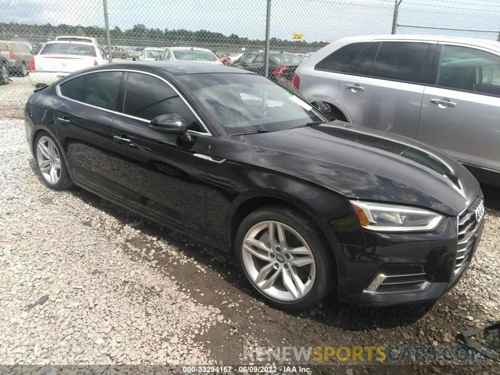 1 Photograph of a damaged car WAUANCF56KA063804 AUDI A5 SPORTBACK 2019