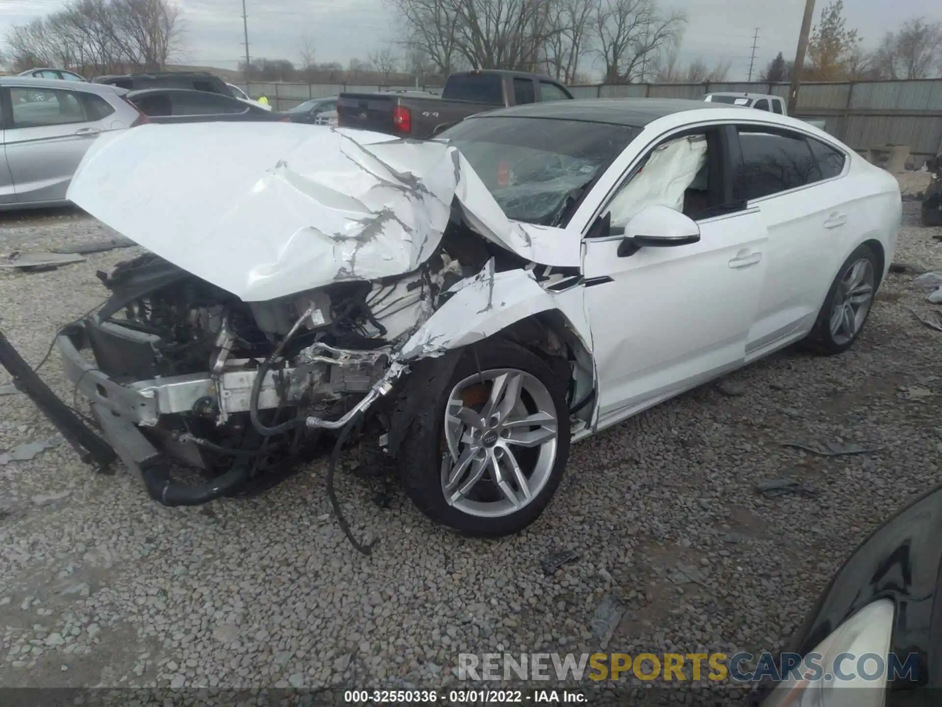 2 Photograph of a damaged car WAUANCF57KA064346 AUDI A5 SPORTBACK 2019