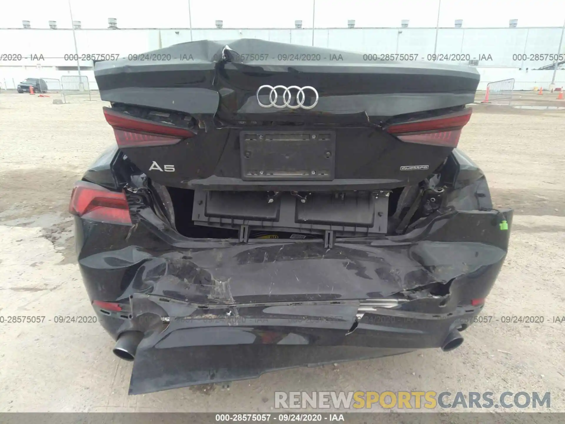 6 Photograph of a damaged car WAUANCF58KA063061 AUDI A5 SPORTBACK 2019