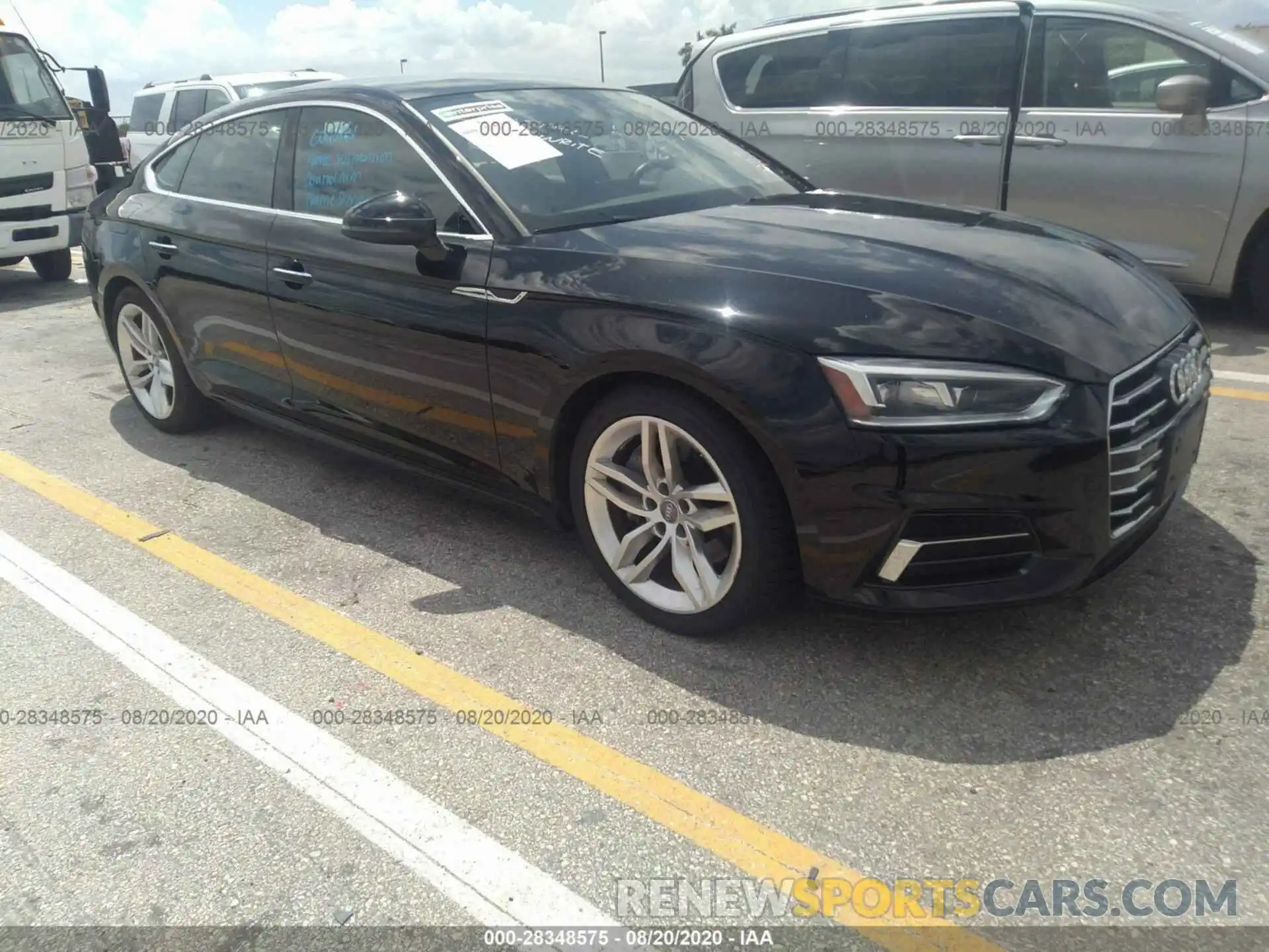 1 Photograph of a damaged car WAUANCF5XKA053597 AUDI A5 SPORTBACK 2019