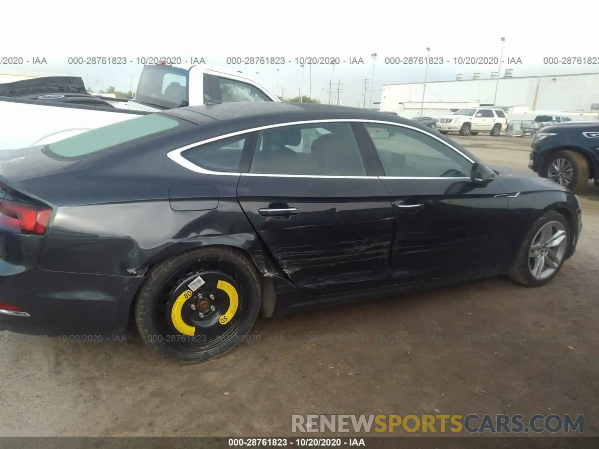 6 Photograph of a damaged car WAUANCF5XKA063448 AUDI A5 SPORTBACK 2019