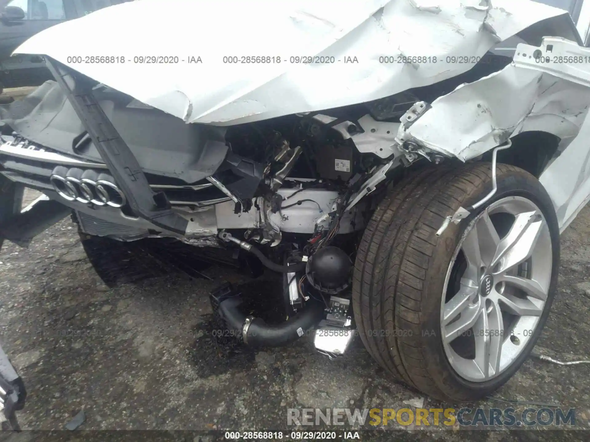 6 Photograph of a damaged car WAUBNCF50KA098987 AUDI A5 SPORTBACK 2019