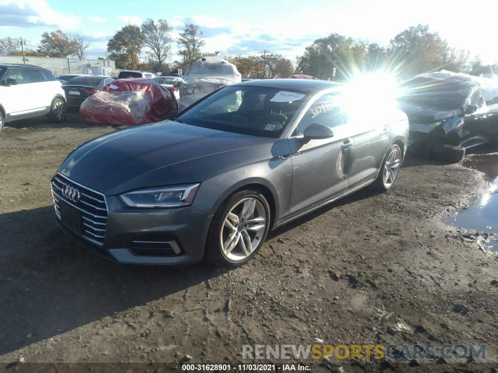 2 Photograph of a damaged car WAUBNCF54KA045421 AUDI A5 SPORTBACK 2019