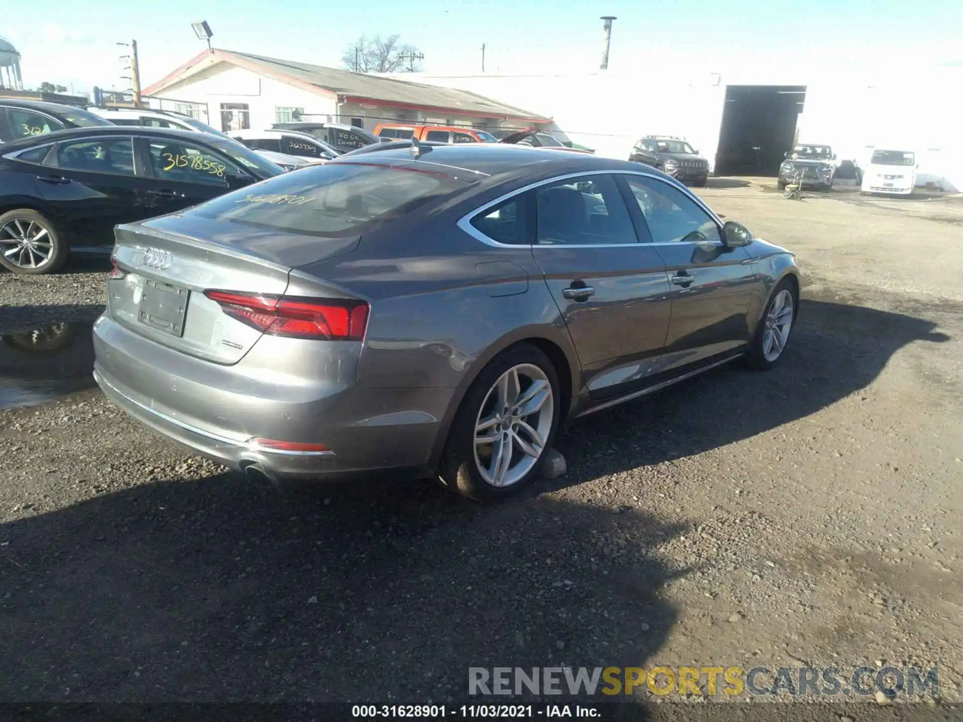 4 Photograph of a damaged car WAUBNCF54KA045421 AUDI A5 SPORTBACK 2019