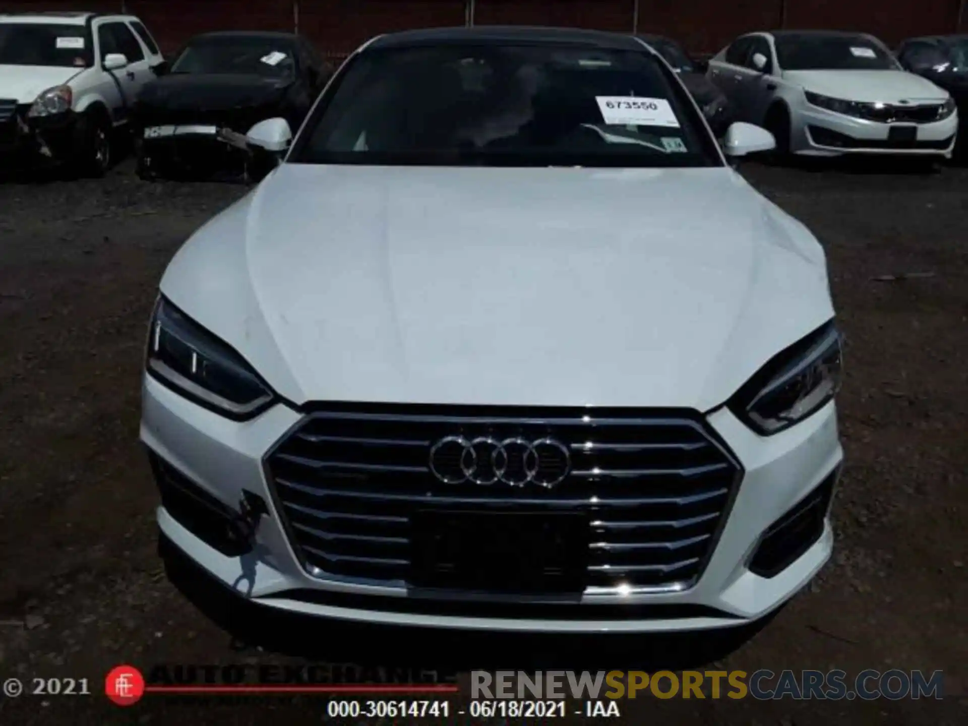 3 Photograph of a damaged car WAUBNCF56KA006491 AUDI A5 SPORTBACK 2019