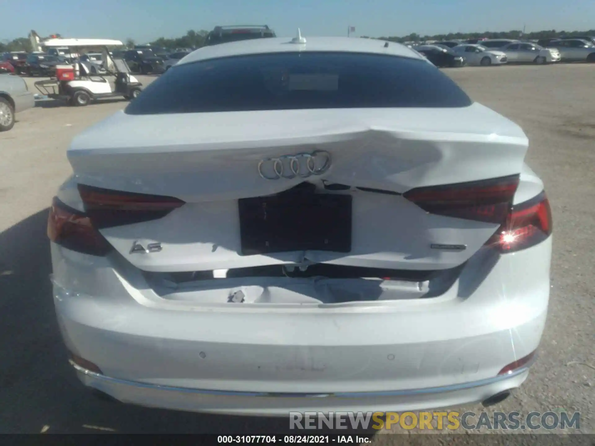 6 Photograph of a damaged car WAUBNCF57KA095777 AUDI A5 SPORTBACK 2019