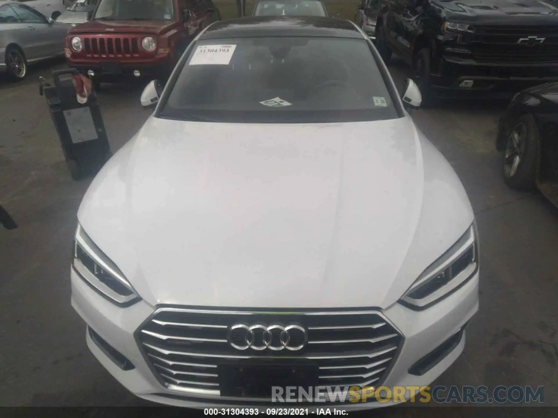 6 Photograph of a damaged car WAUBNCF58KA071410 AUDI A5 SPORTBACK 2019