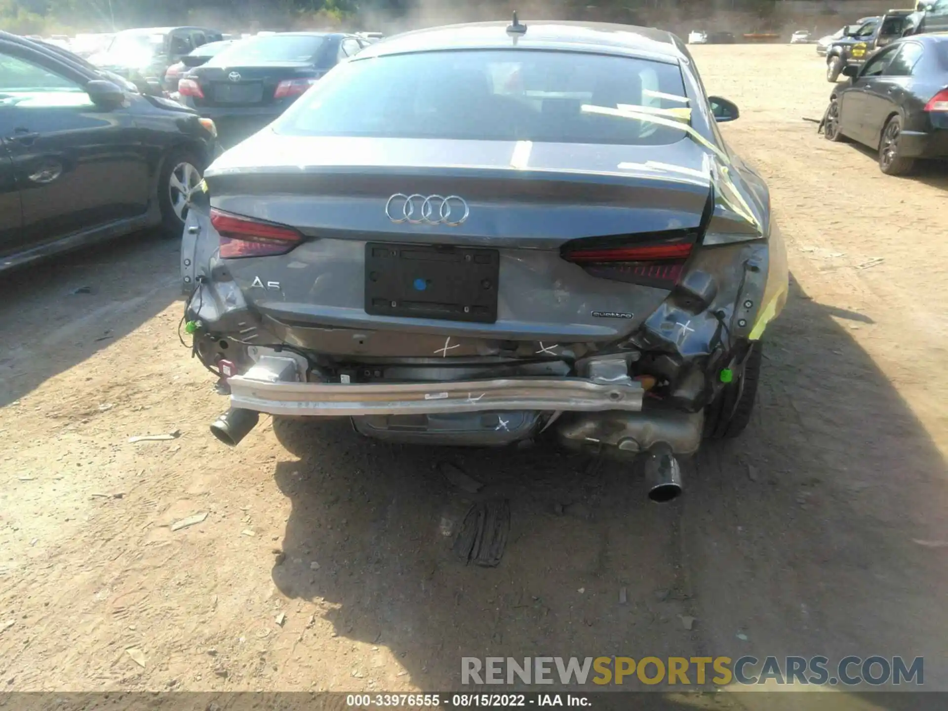 6 Photograph of a damaged car WAUCNCF55KA004171 AUDI A5 SPORTBACK 2019