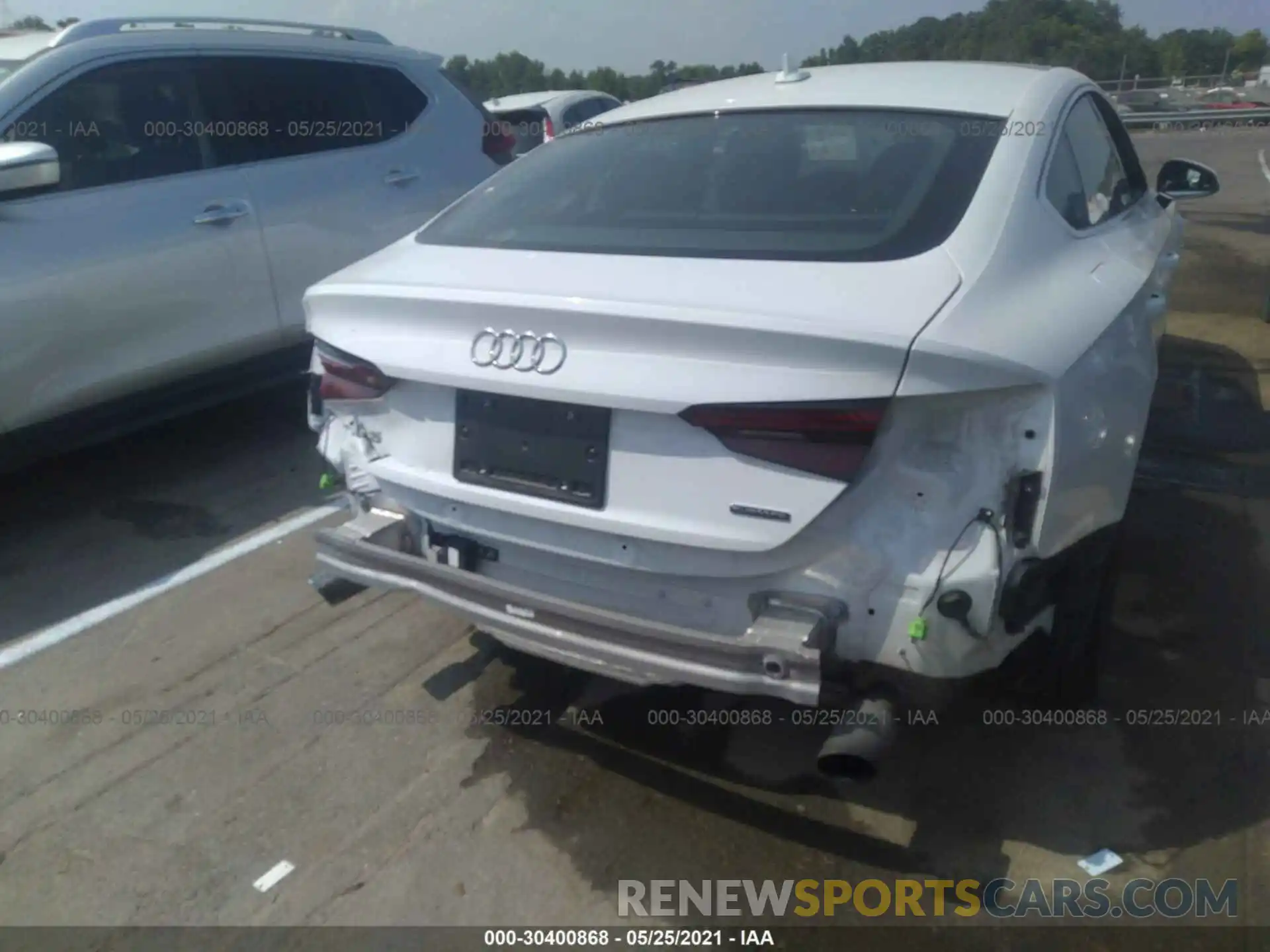 6 Photograph of a damaged car WAUDNCF52KA026164 AUDI A5 SPORTBACK 2019