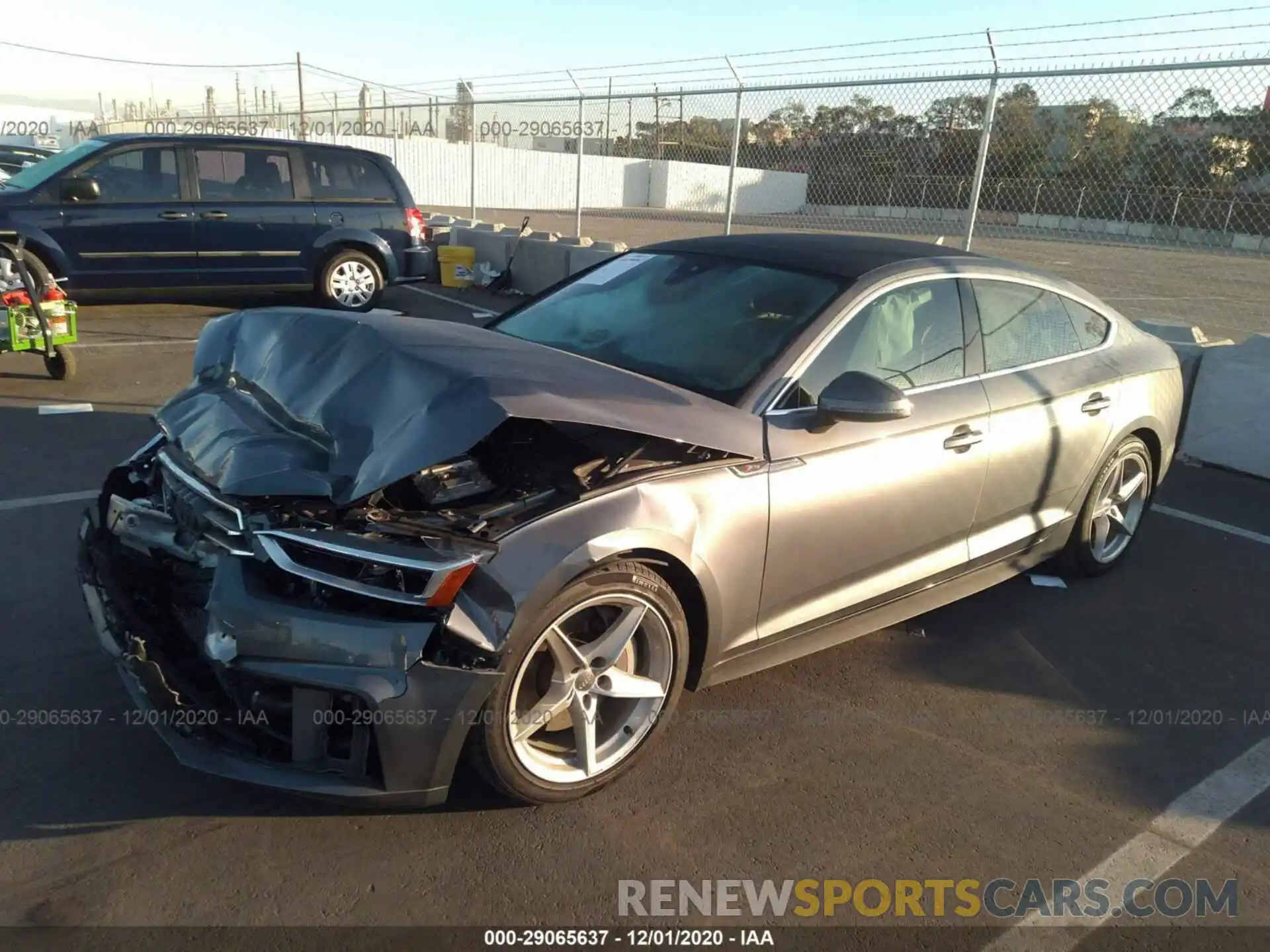 2 Photograph of a damaged car WAUDNCF53KA075633 AUDI A5 SPORTBACK 2019