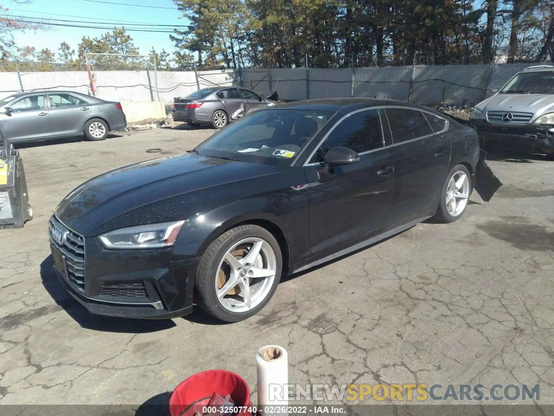 2 Photograph of a damaged car WAUDNCF54KA068819 AUDI A5 SPORTBACK 2019