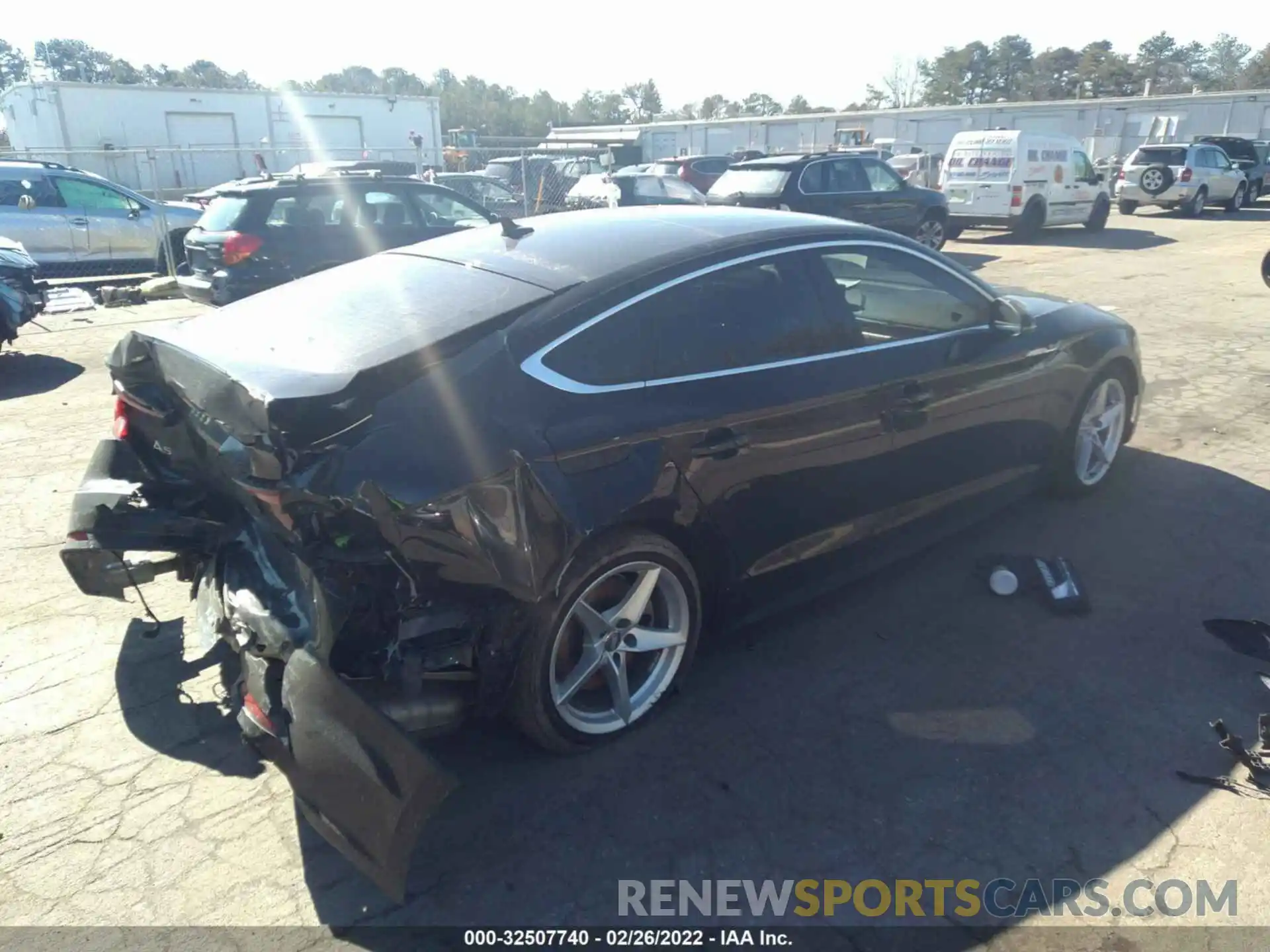 4 Photograph of a damaged car WAUDNCF54KA068819 AUDI A5 SPORTBACK 2019