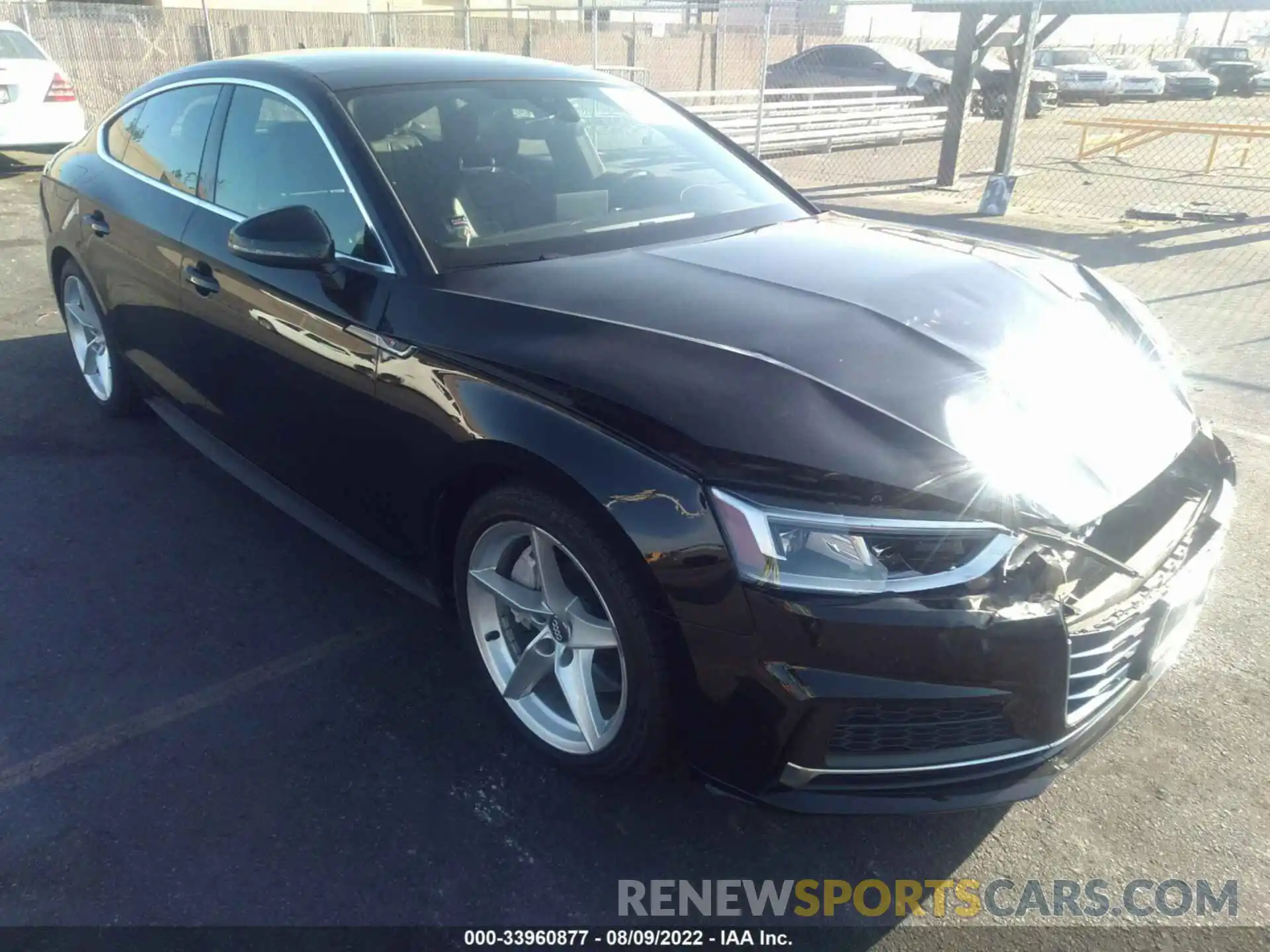 1 Photograph of a damaged car WAUDNCF5XKA078769 AUDI A5 SPORTBACK 2019