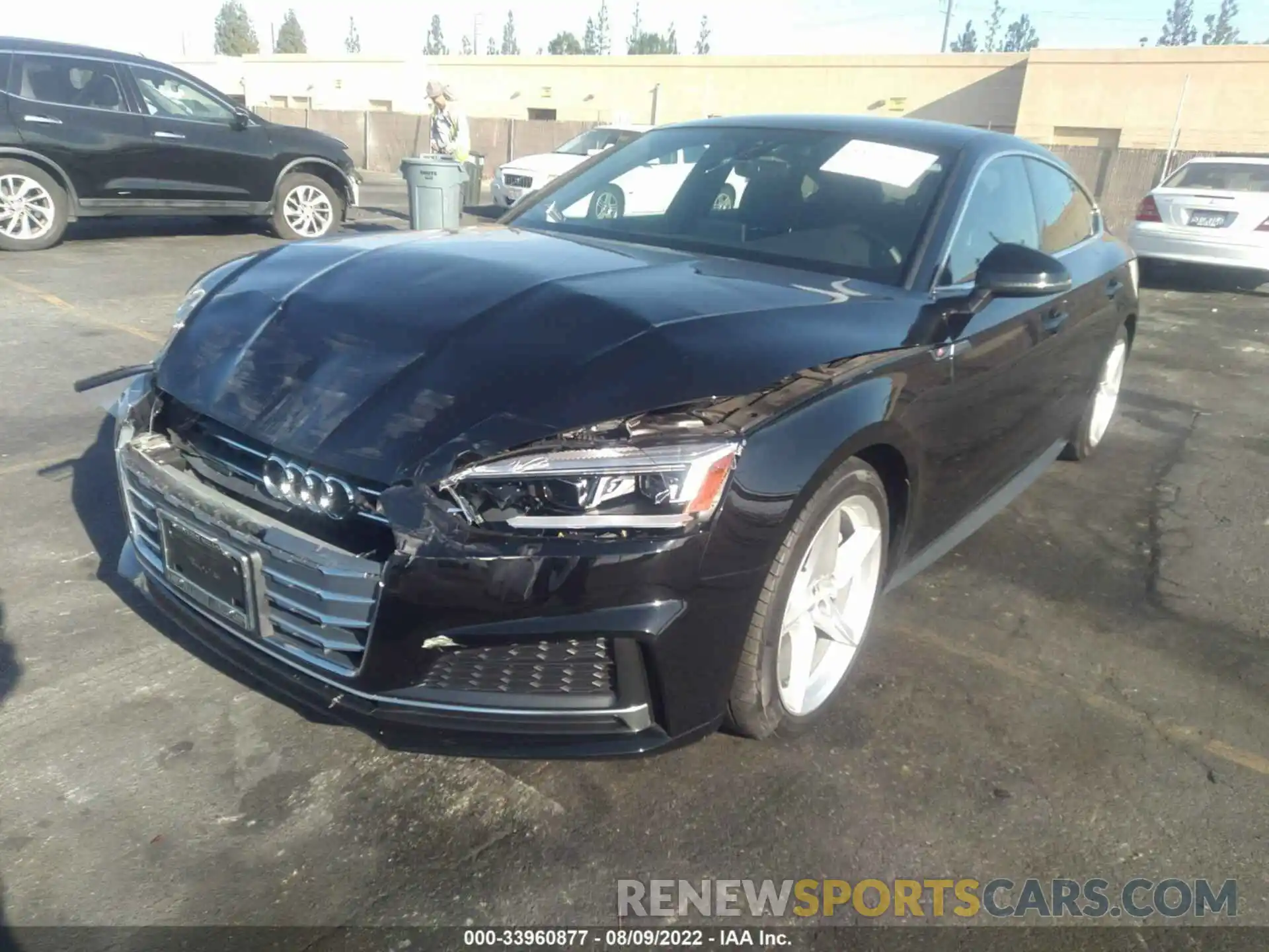 2 Photograph of a damaged car WAUDNCF5XKA078769 AUDI A5 SPORTBACK 2019