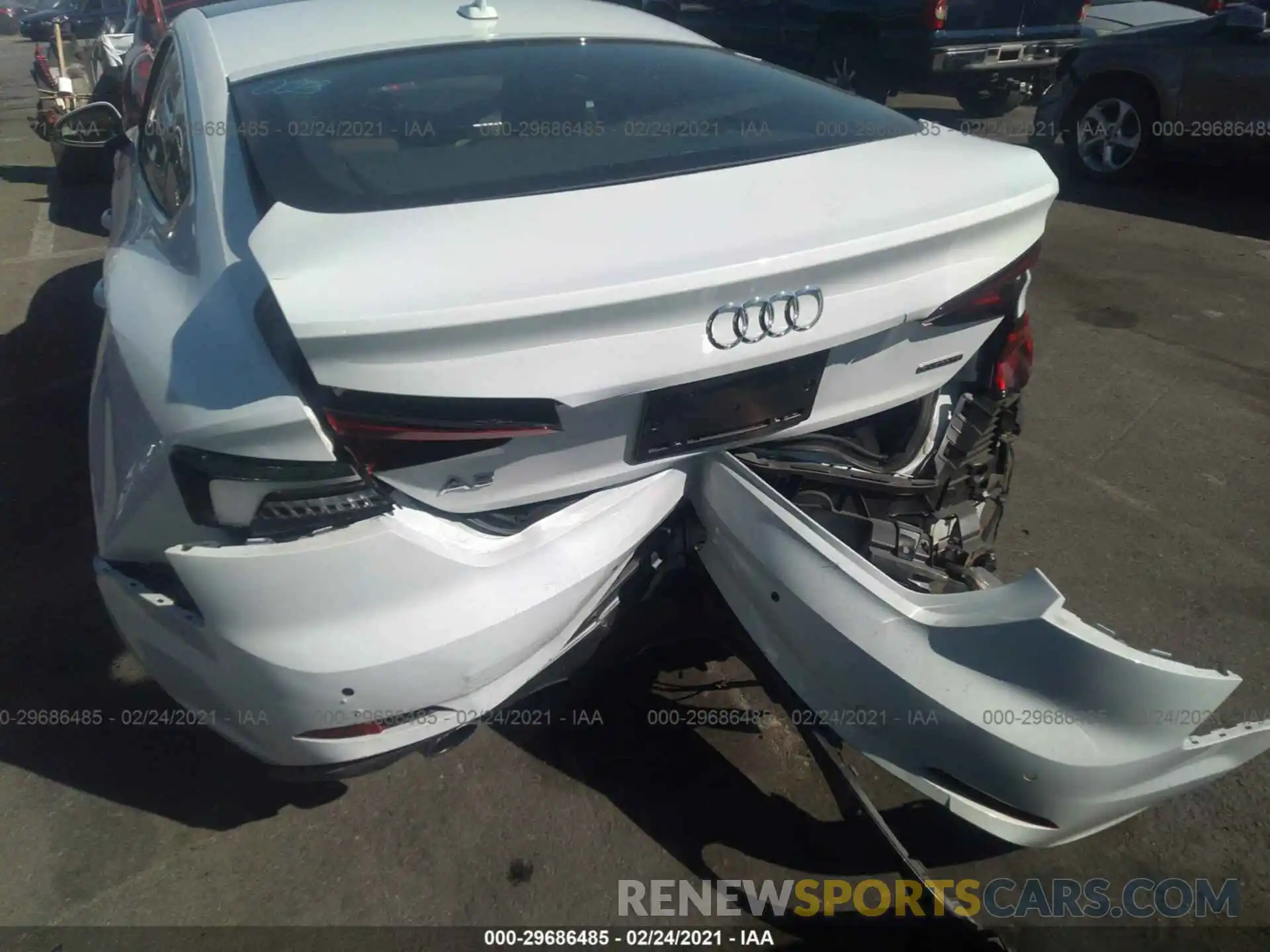 6 Photograph of a damaged car WAUENCF50KA035904 AUDI A5 SPORTBACK 2019