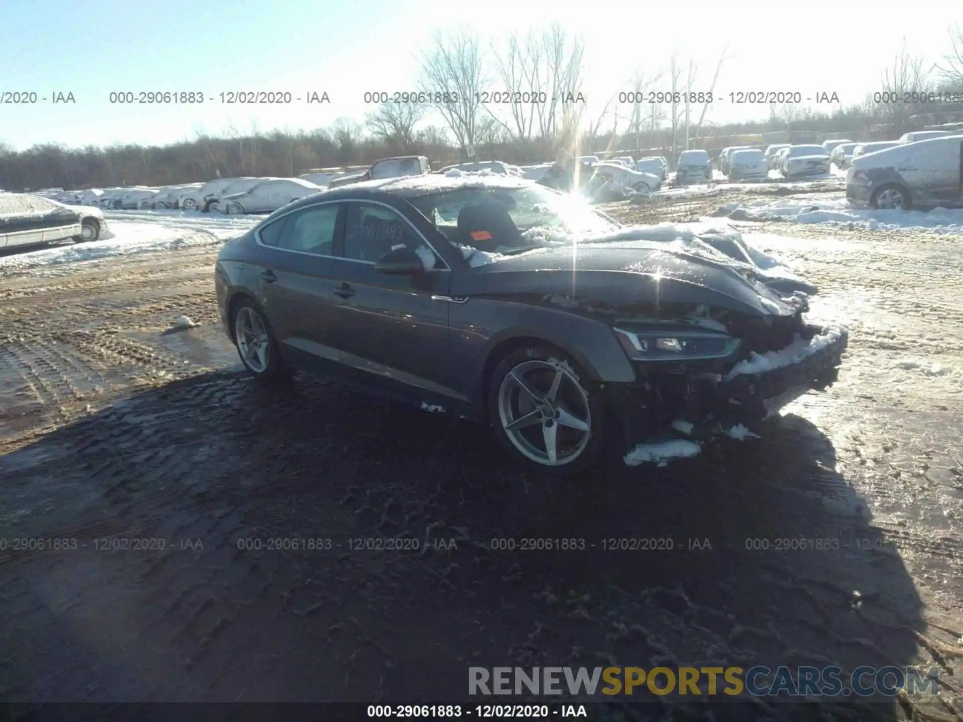 1 Photograph of a damaged car WAUENCF50KA073391 AUDI A5 SPORTBACK 2019