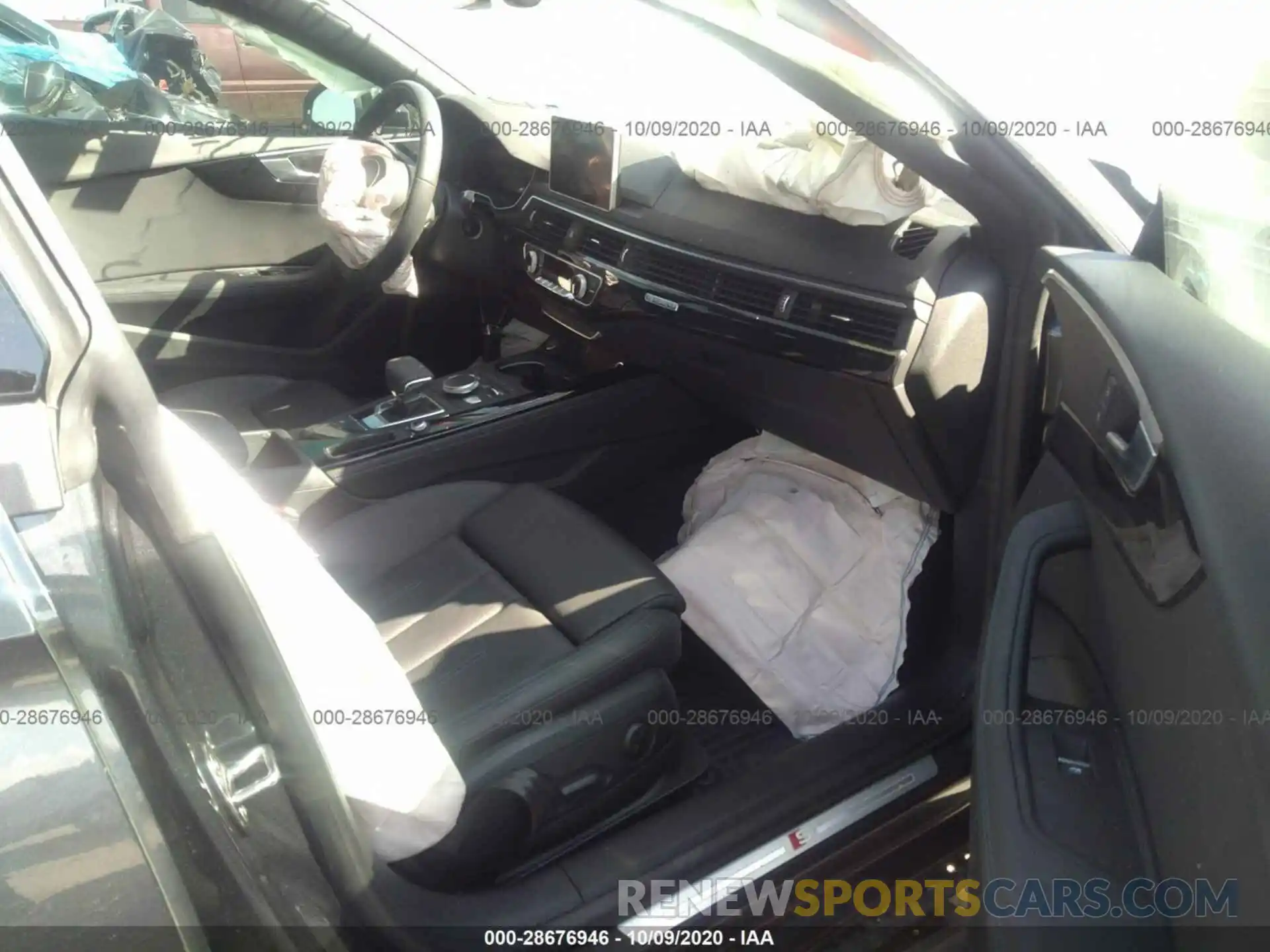 5 Photograph of a damaged car WAUENCF51KA038682 AUDI A5 SPORTBACK 2019