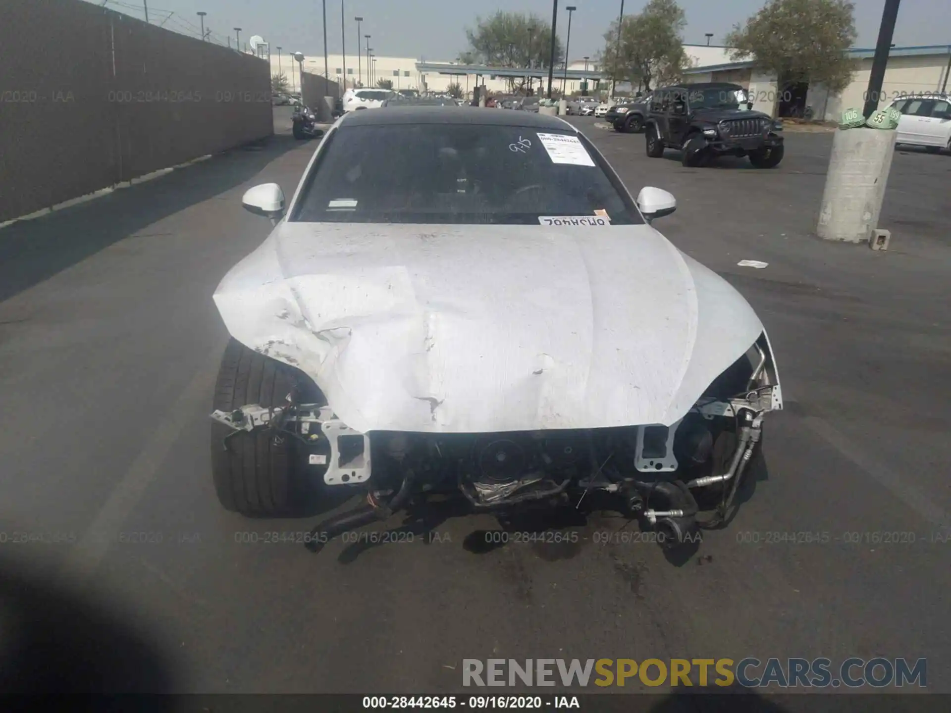 6 Photograph of a damaged car WAUENCF52KA027058 AUDI A5 SPORTBACK 2019