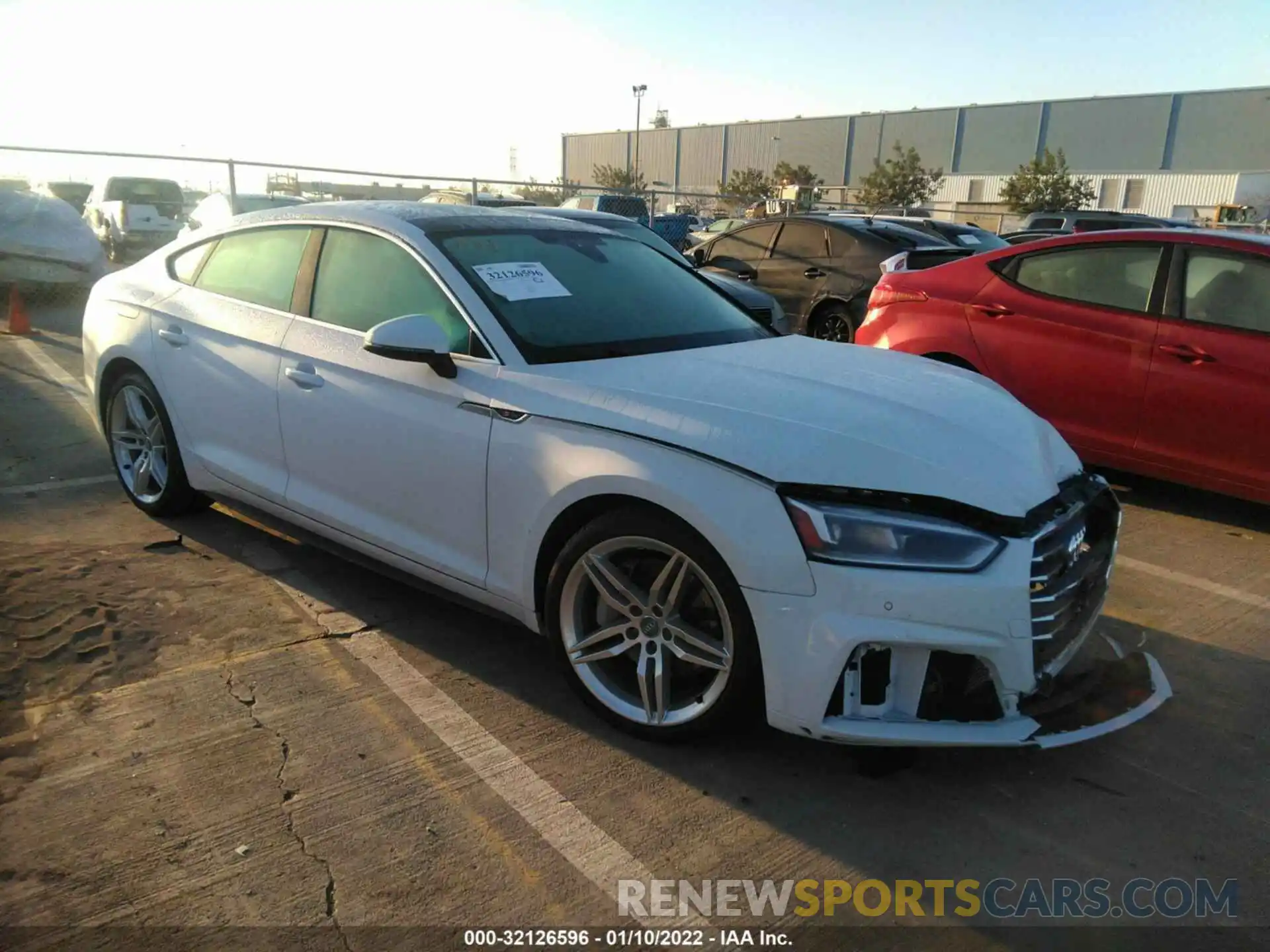 1 Photograph of a damaged car WAUENCF52KA031045 AUDI A5 SPORTBACK 2019