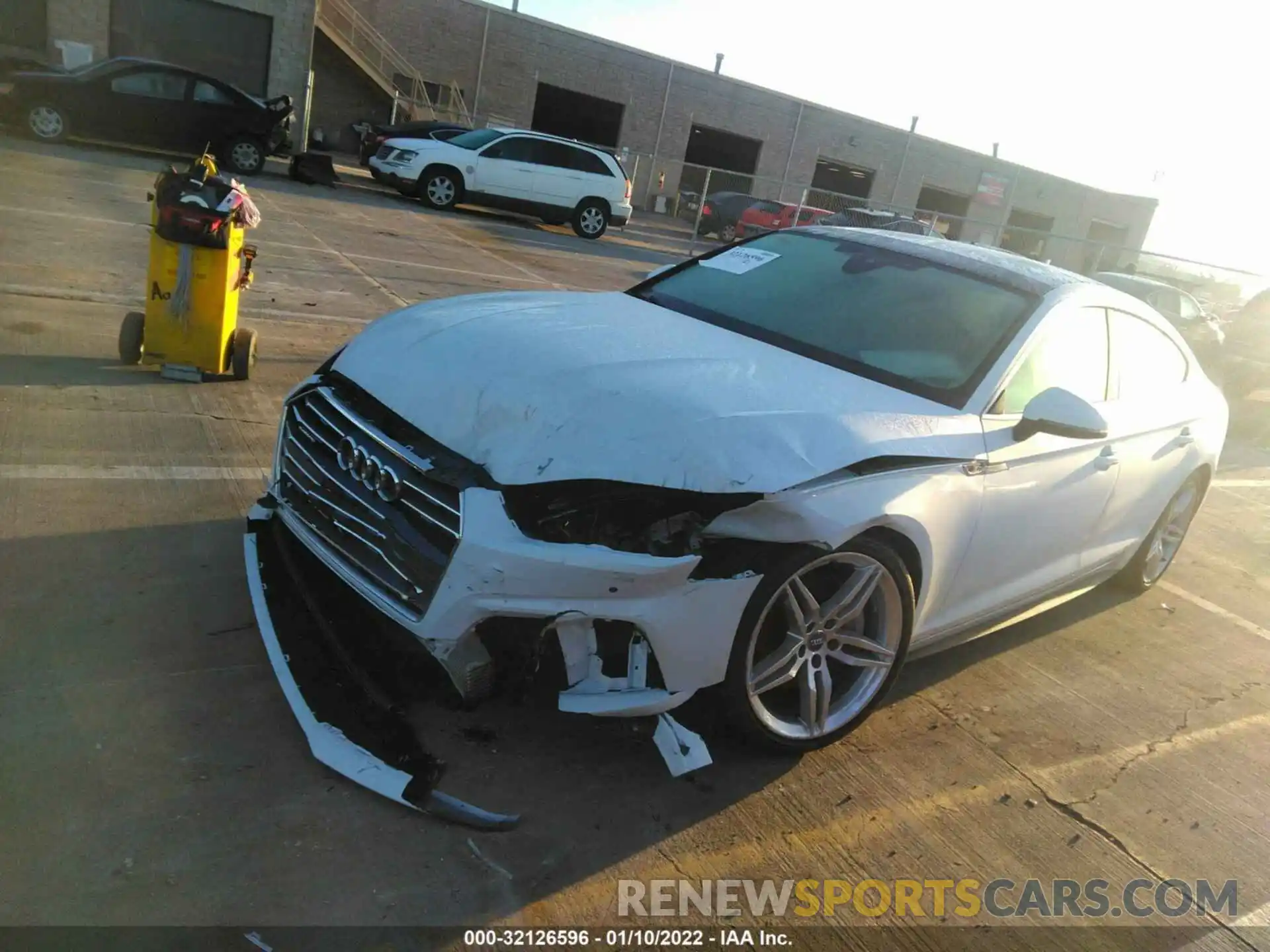 2 Photograph of a damaged car WAUENCF52KA031045 AUDI A5 SPORTBACK 2019