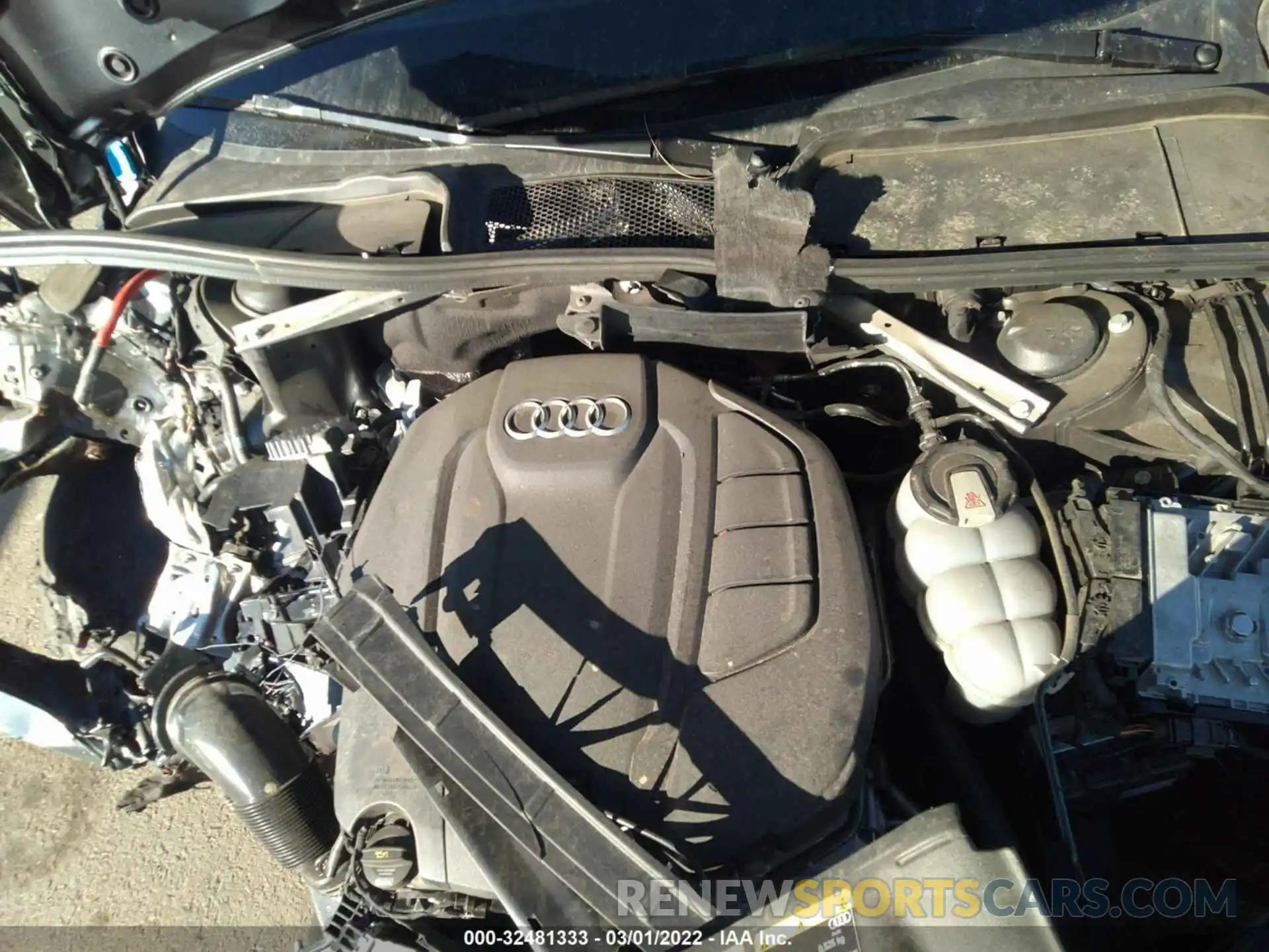 10 Photograph of a damaged car WAUENCF52KA070329 AUDI A5 SPORTBACK 2019