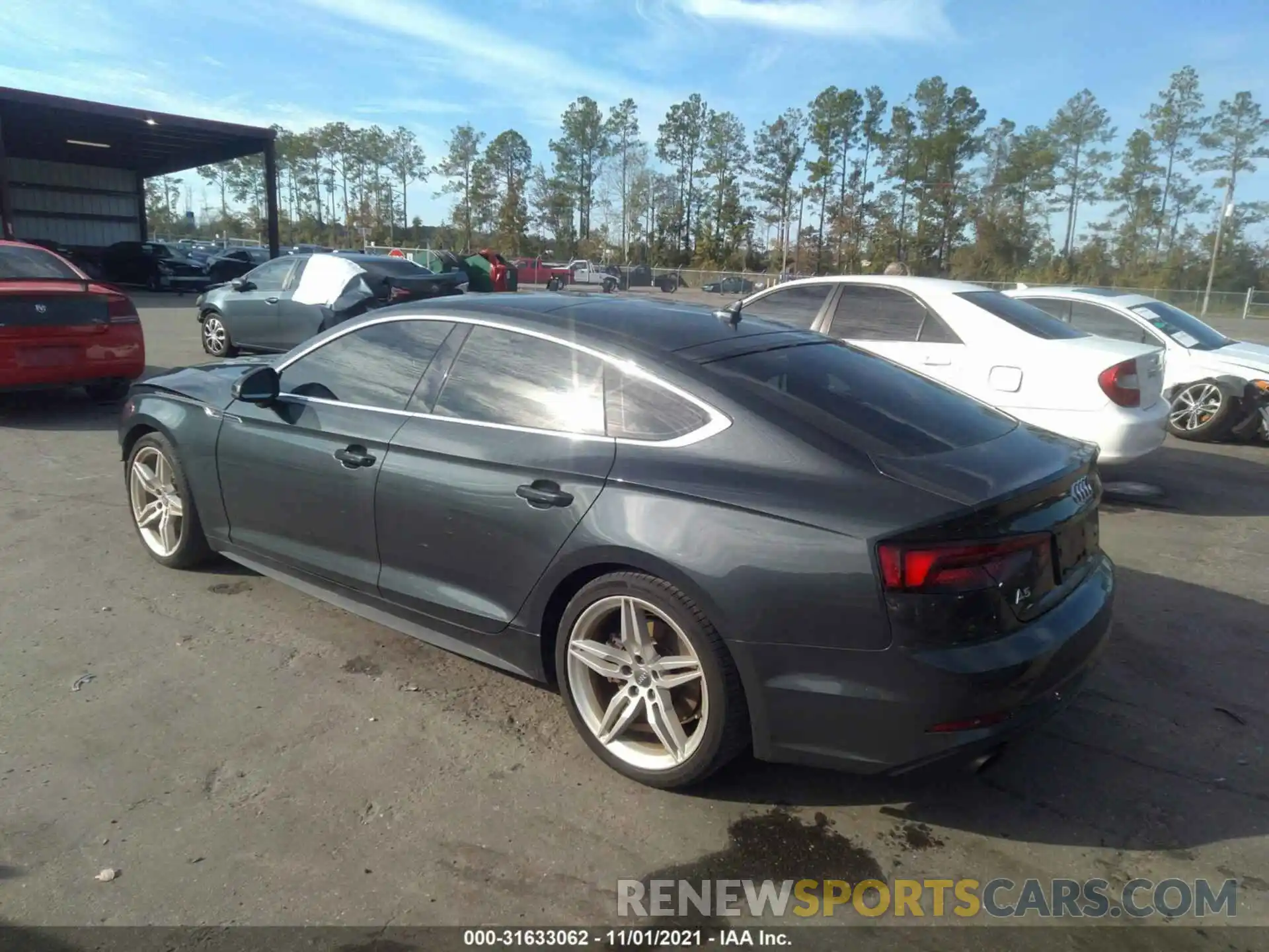 3 Photograph of a damaged car WAUENCF53KA019325 AUDI A5 SPORTBACK 2019