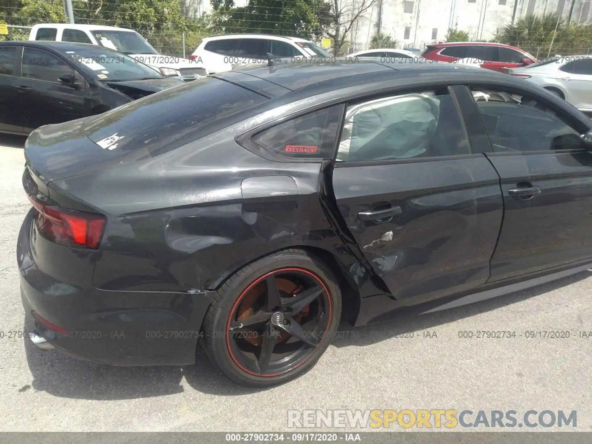 6 Photograph of a damaged car WAUENCF53KA030891 AUDI A5 SPORTBACK 2019