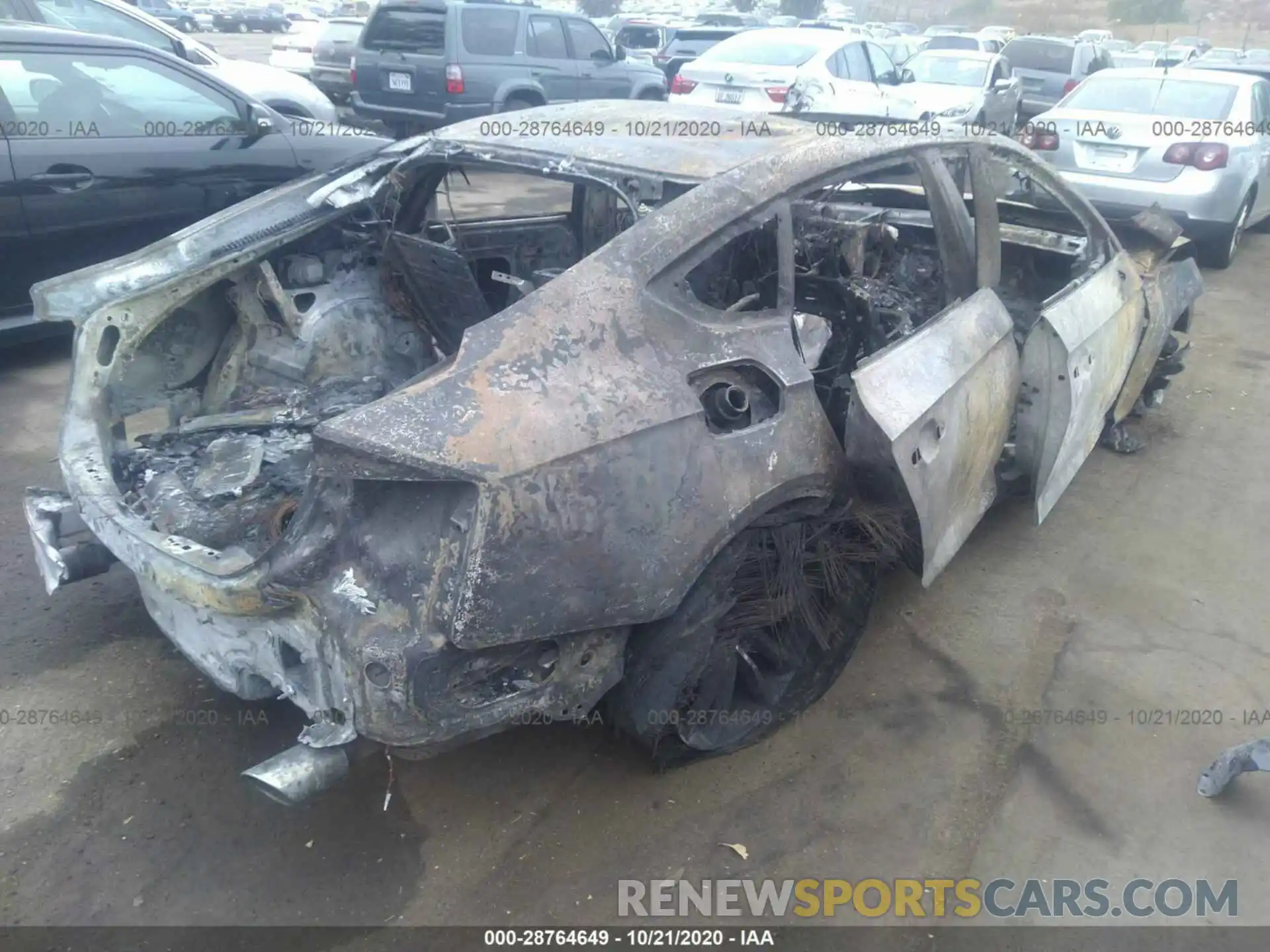4 Photograph of a damaged car WAUENCF54KA046243 AUDI A5 SPORTBACK 2019
