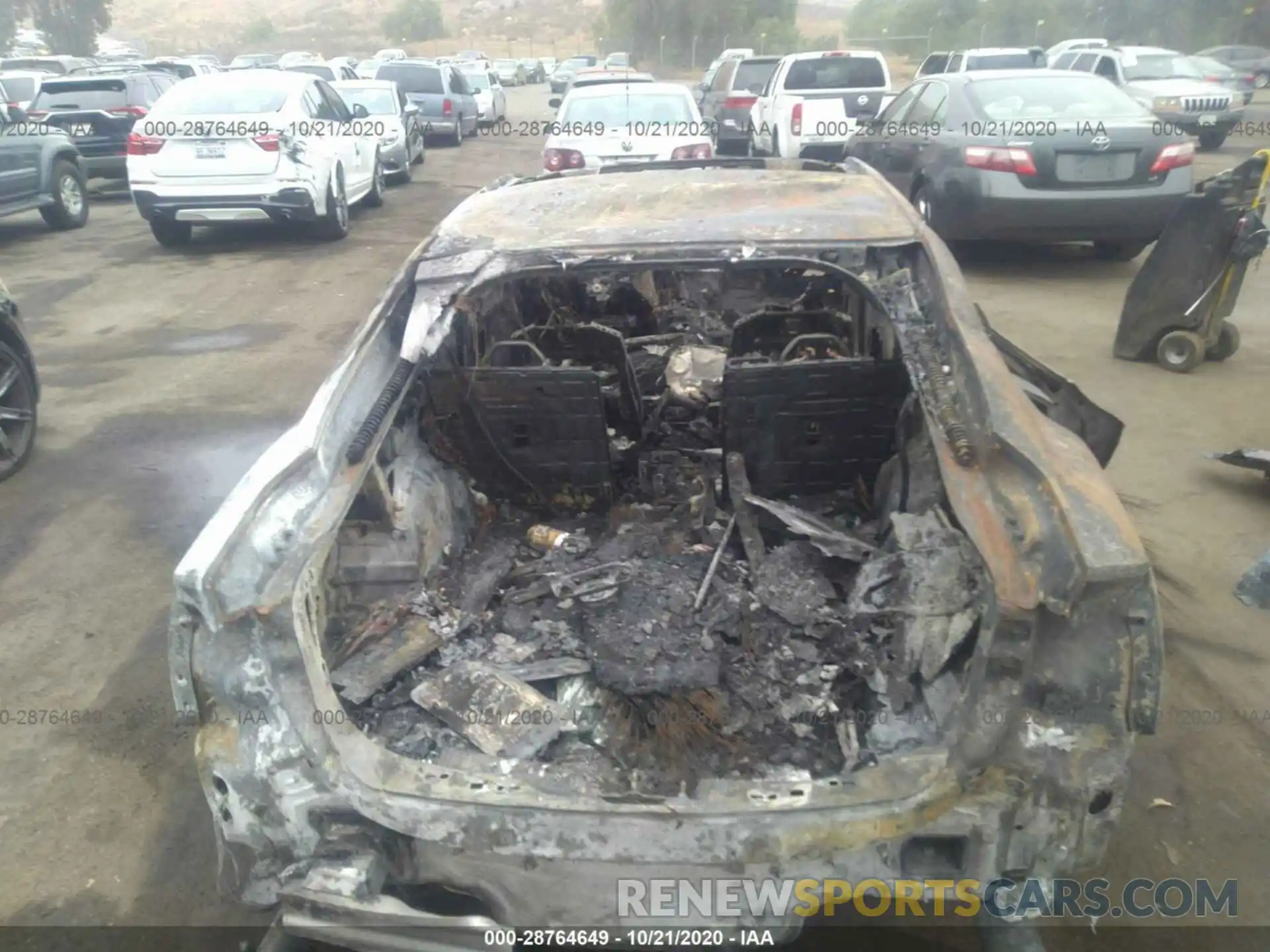 6 Фотография поврежденного автомобиля WAUENCF54KA046243 AUDI A5 SPORTBACK 2019