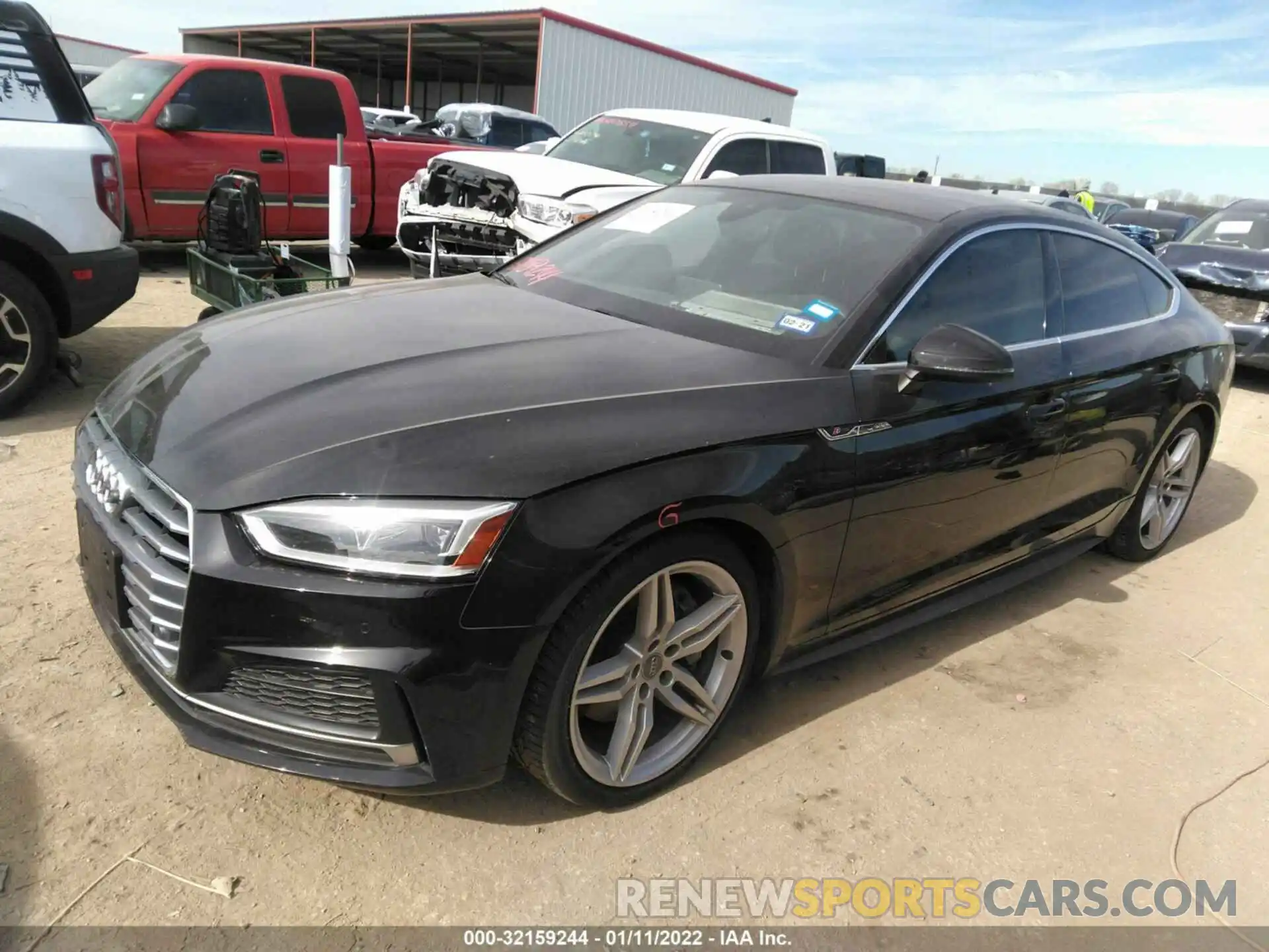 2 Photograph of a damaged car WAUENCF55KA008620 AUDI A5 SPORTBACK 2019