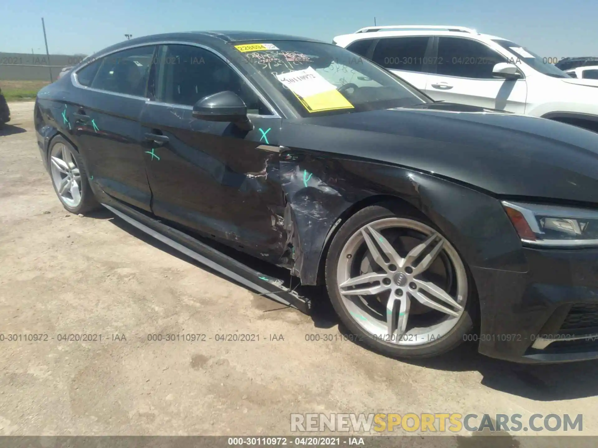 6 Photograph of a damaged car WAUENCF55KA058403 AUDI A5 SPORTBACK 2019