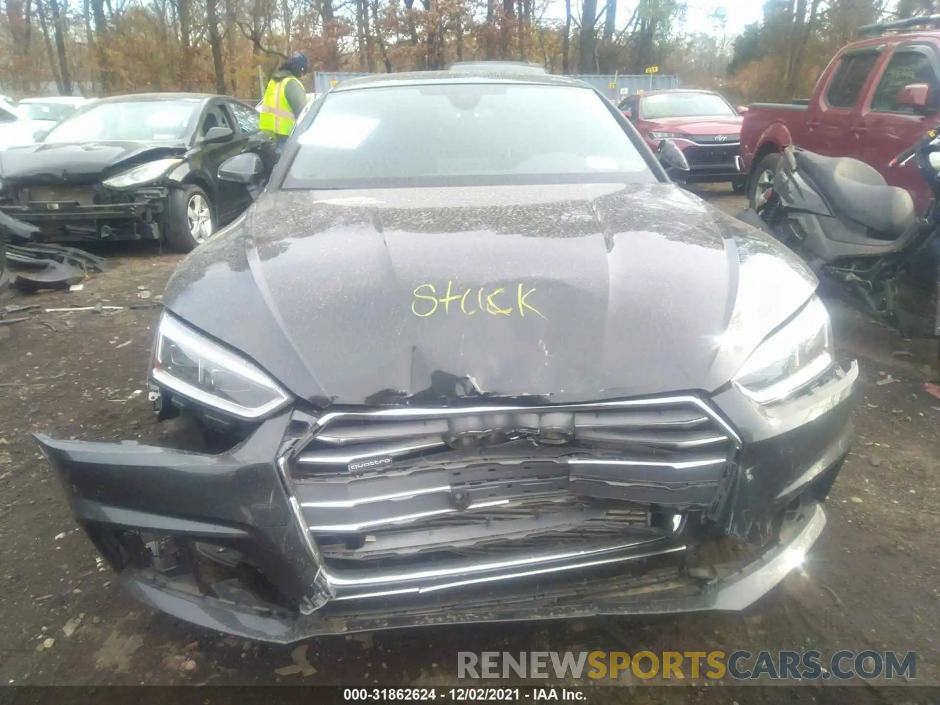 6 Photograph of a damaged car WAUENCF55KA093930 AUDI A5 SPORTBACK 2019